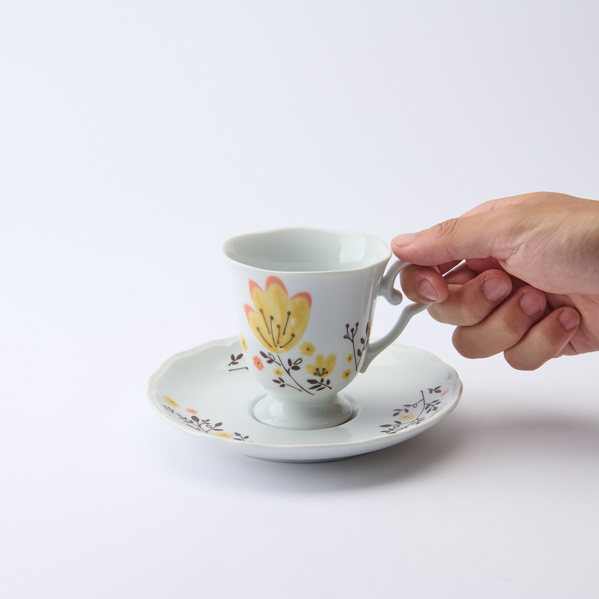 Spring Flowers Cup & Saucer