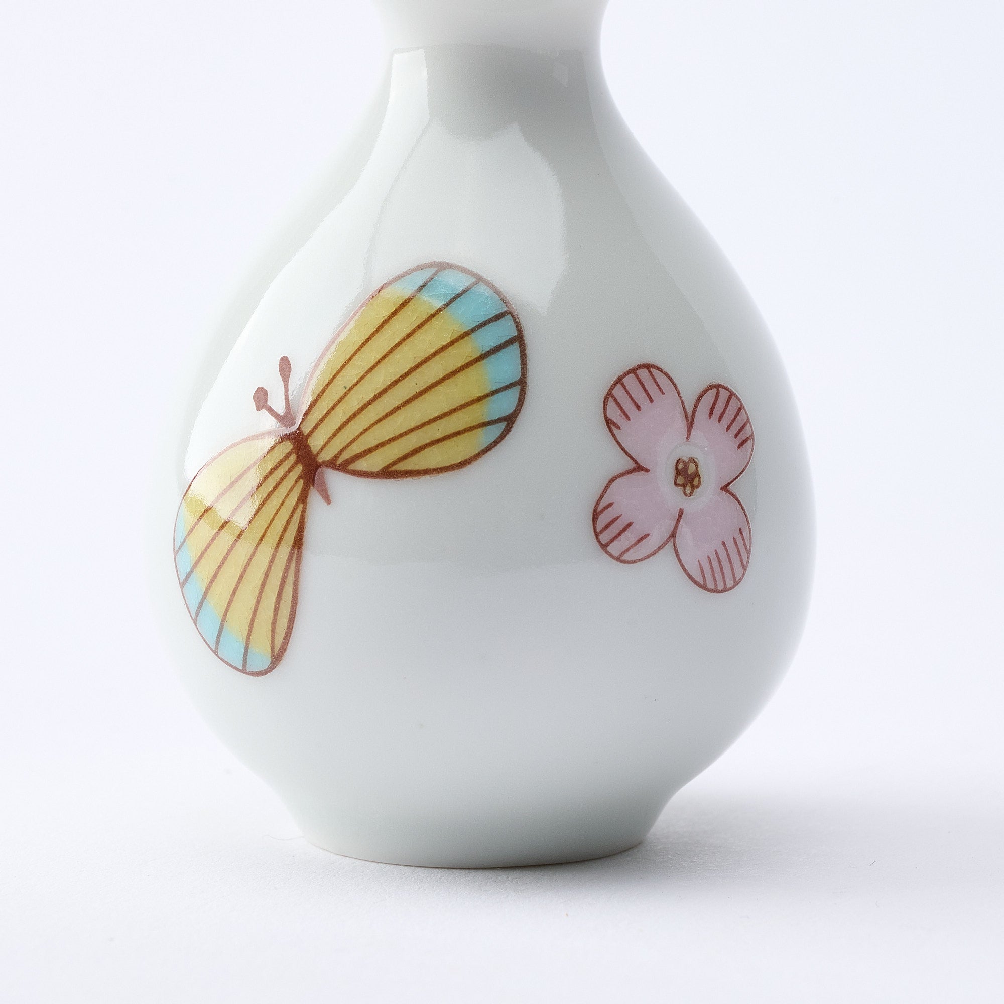 Playful Pattern Single Flower Vase