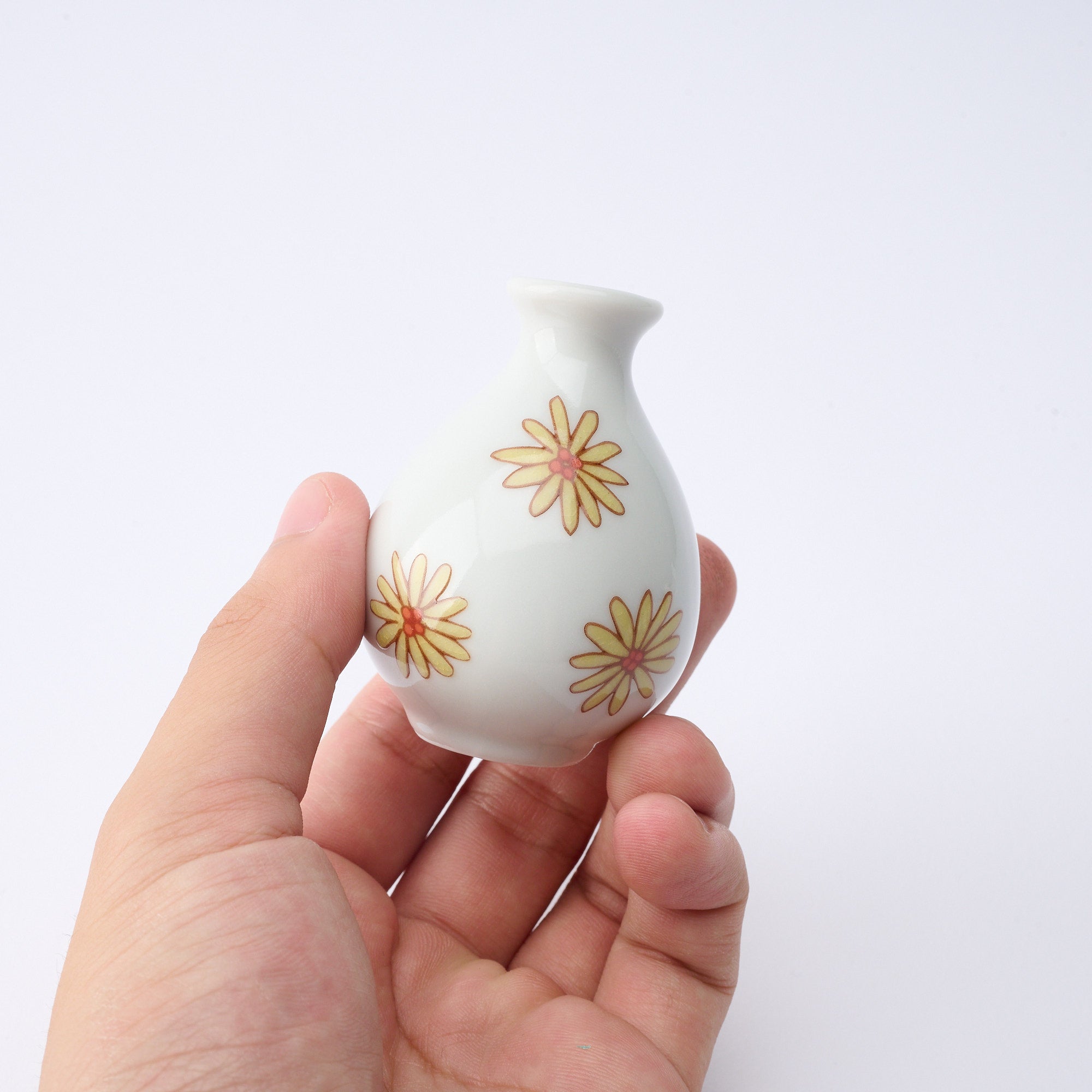 Playful Pattern Single Flower Vase