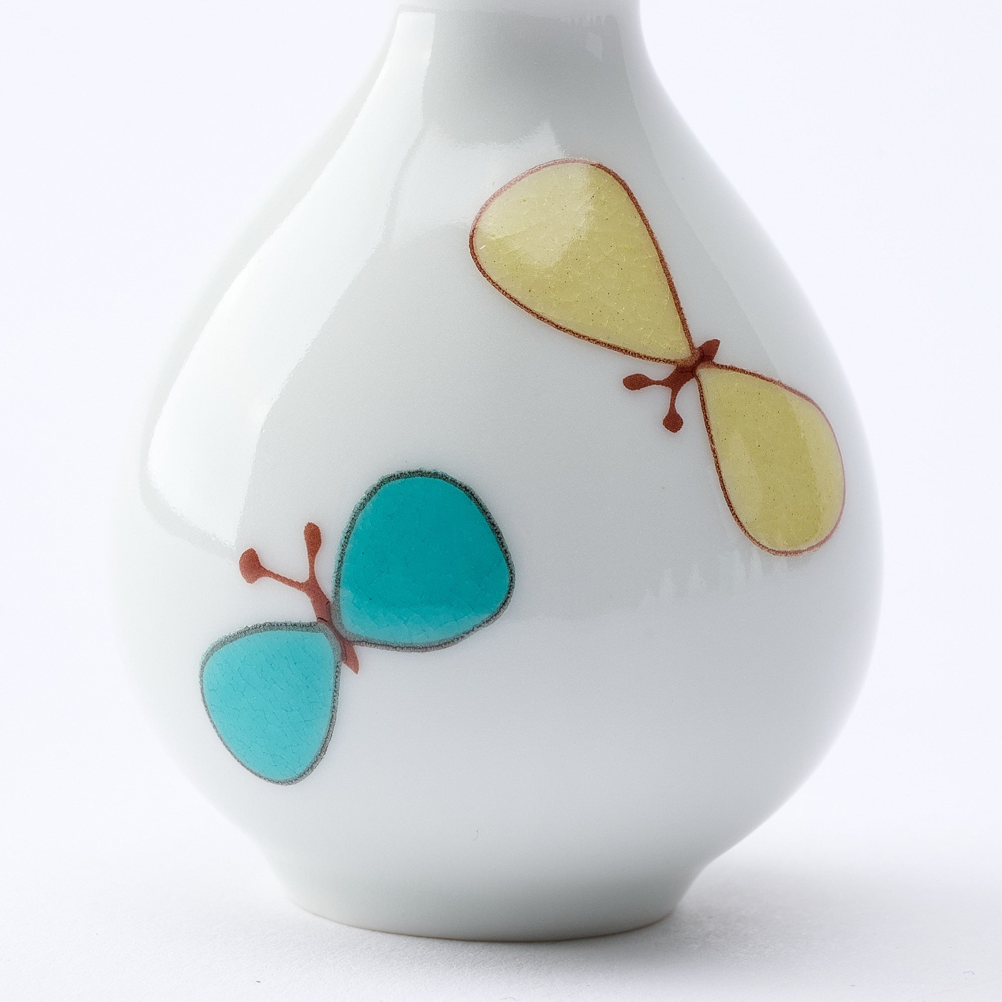 Playful Pattern Single Flower Vase