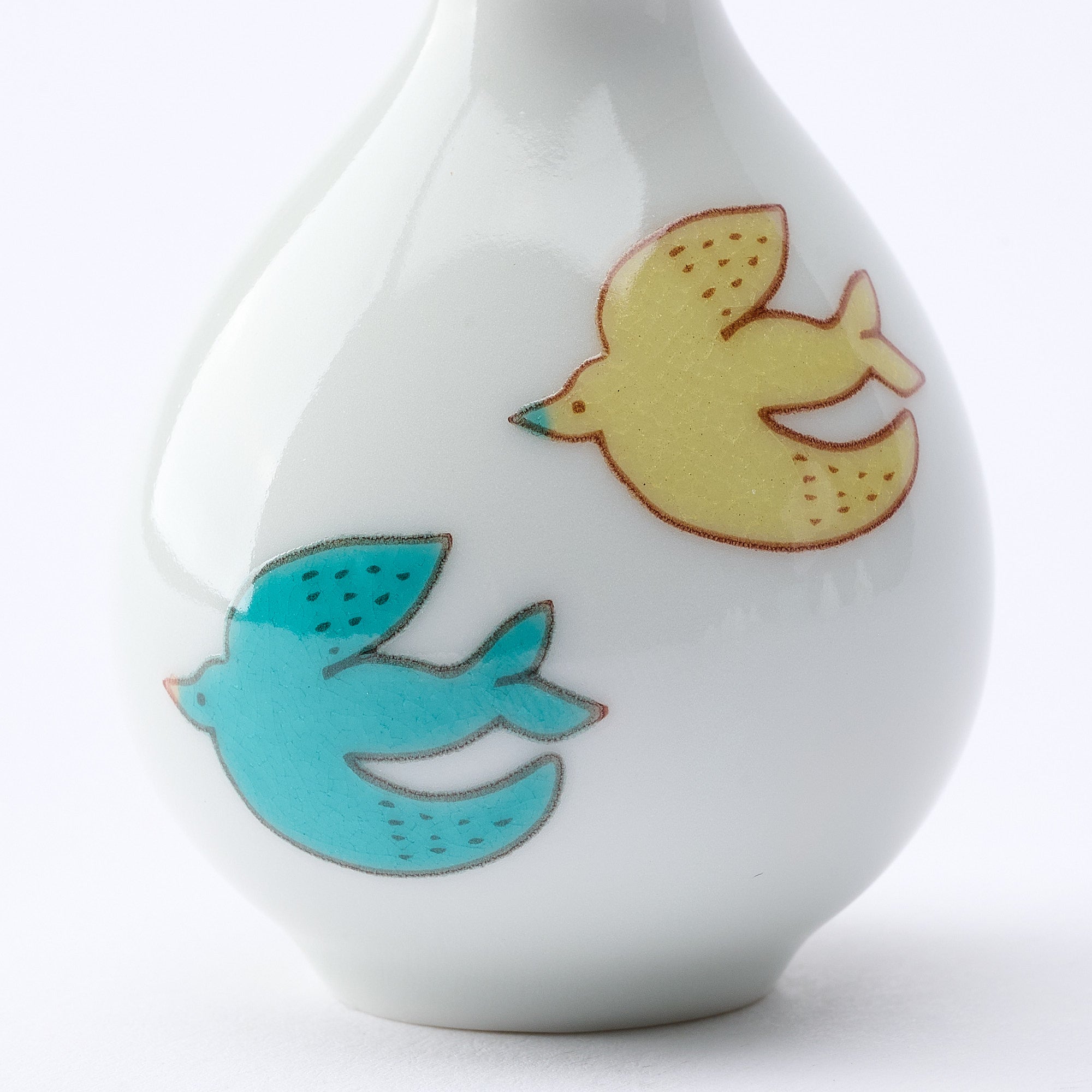 Playful Pattern Single Flower Vase