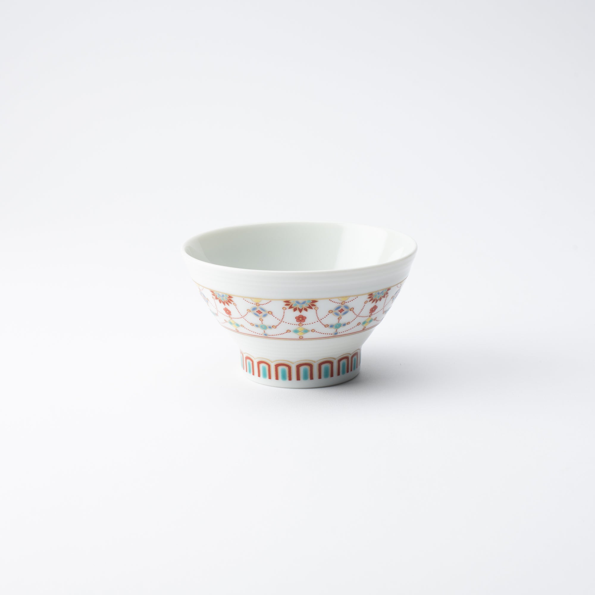 Rings of Color Japanese Rice Bowl