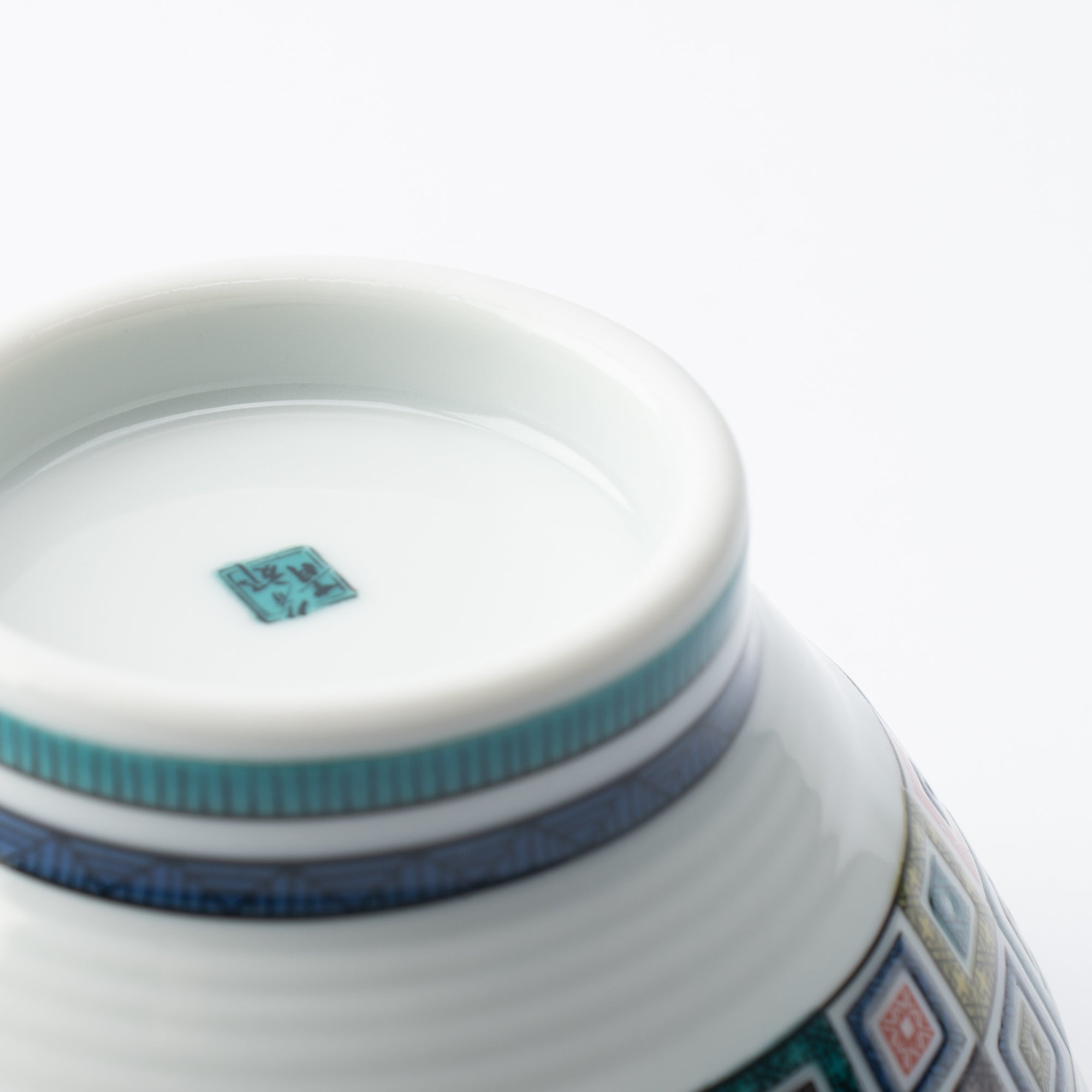 Rings of Color Japanese Rice Bowl