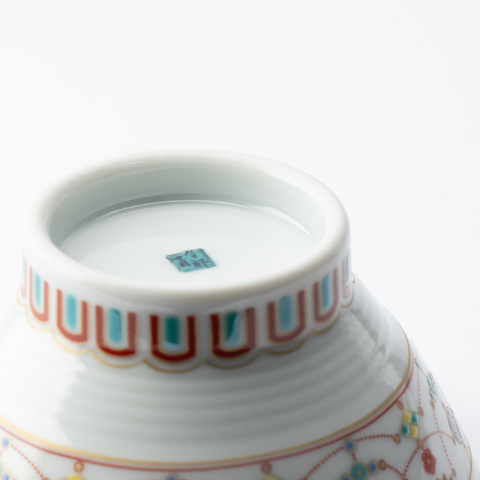 Rings of Color Japanese Rice Bowl