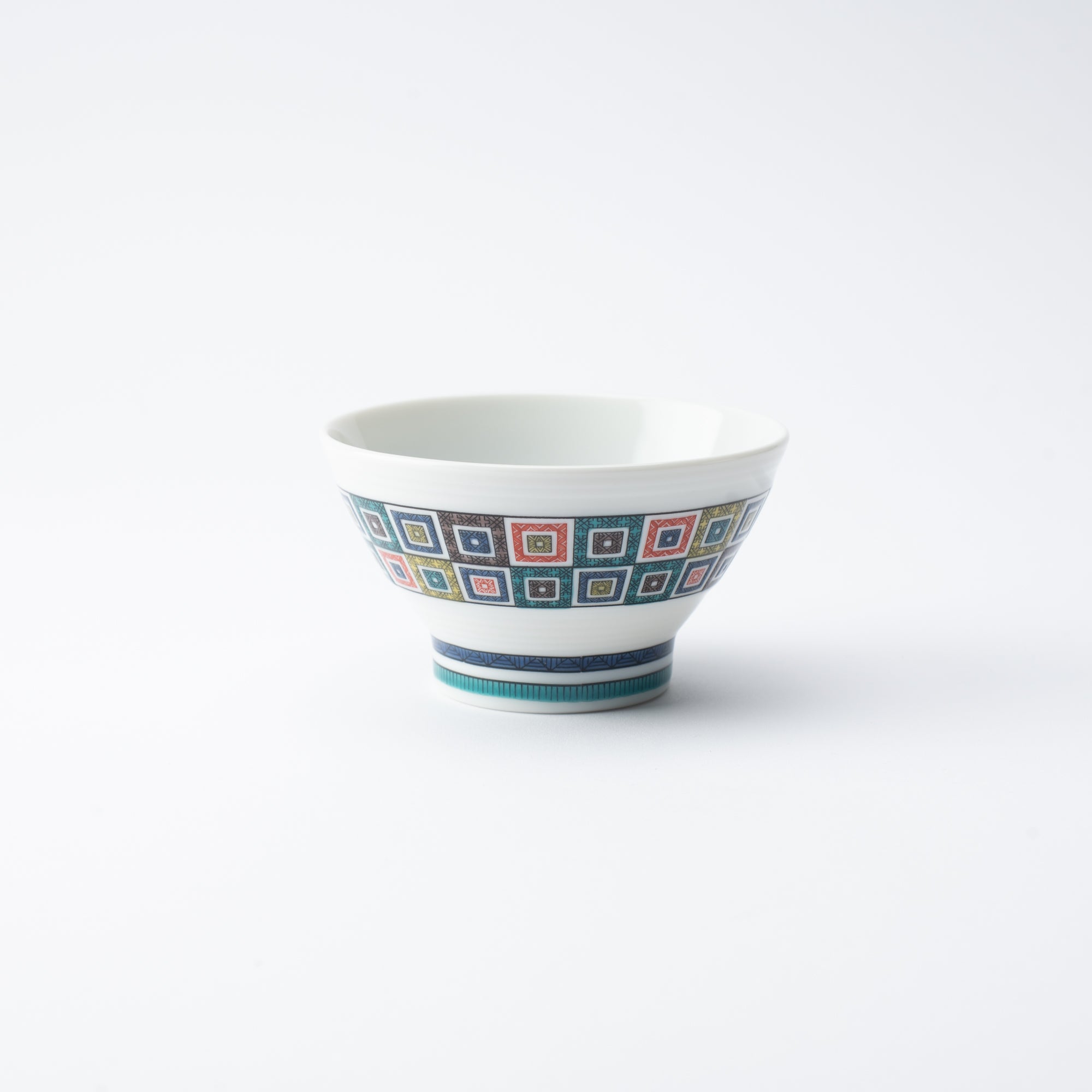 Rings of Color Japanese Rice Bowl