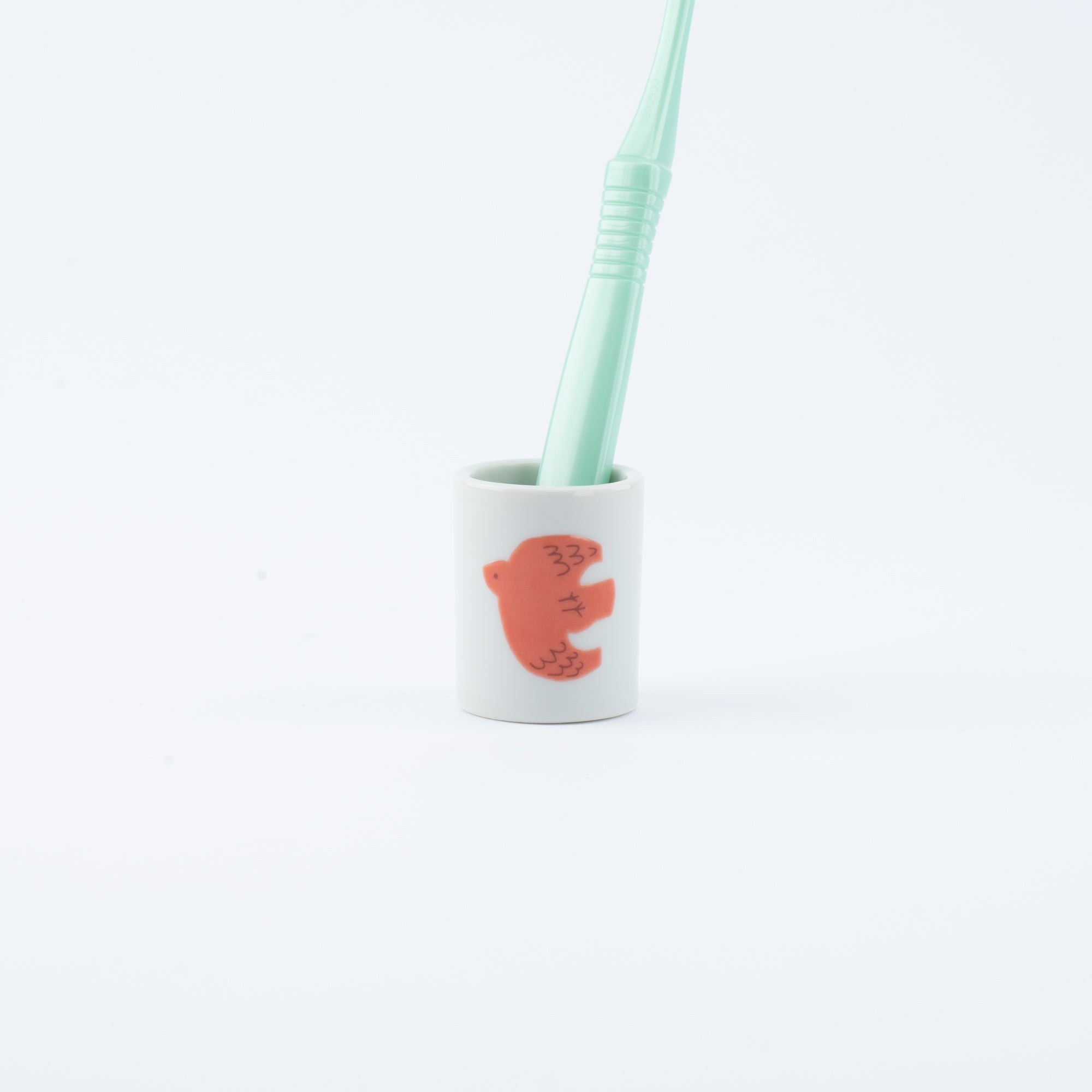 Tiny Bird Toothbrush Stand