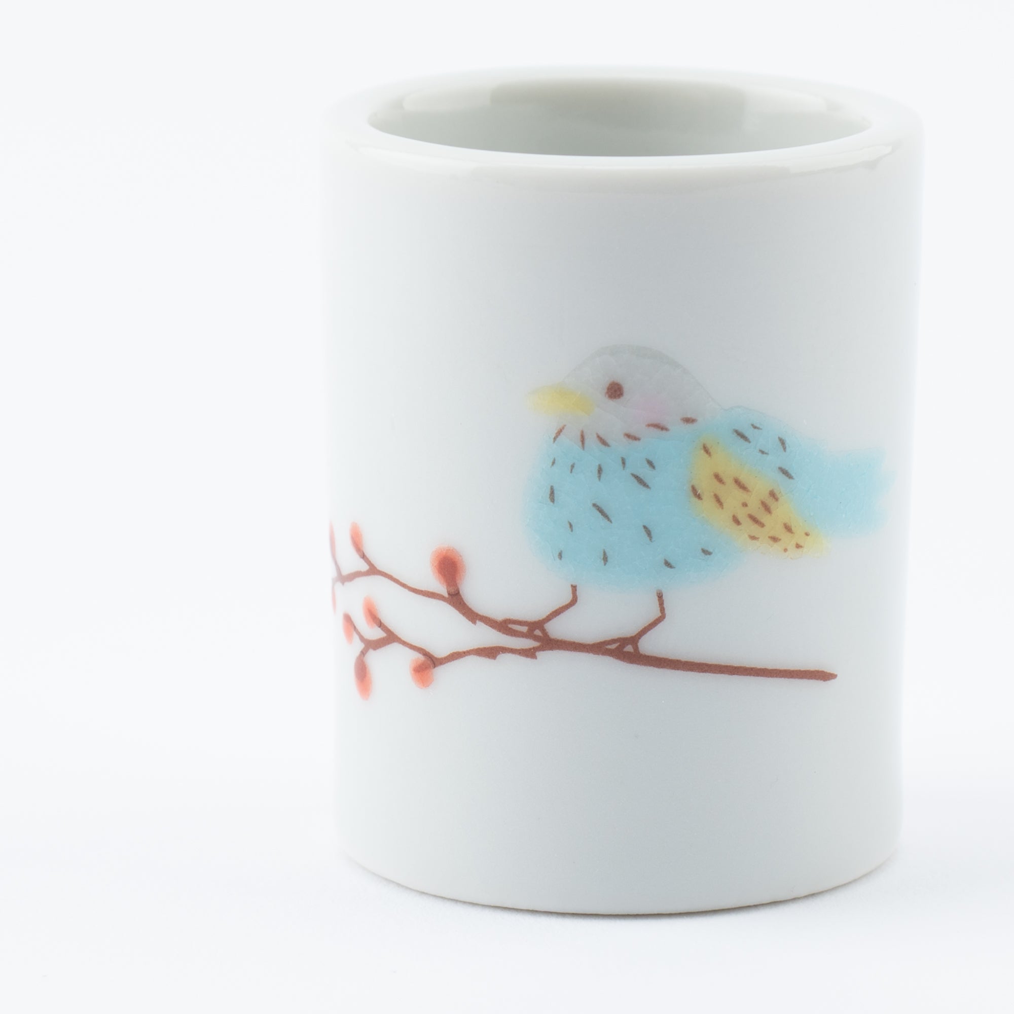 Bird on Branch Toothbrush Stand