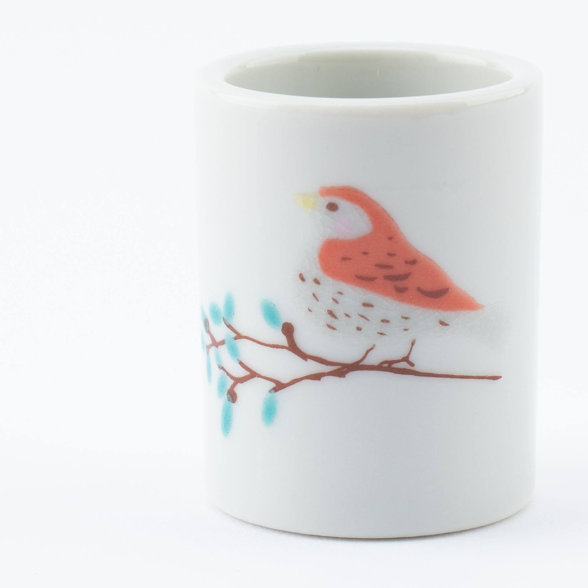 Bird on Branch Toothbrush Stand