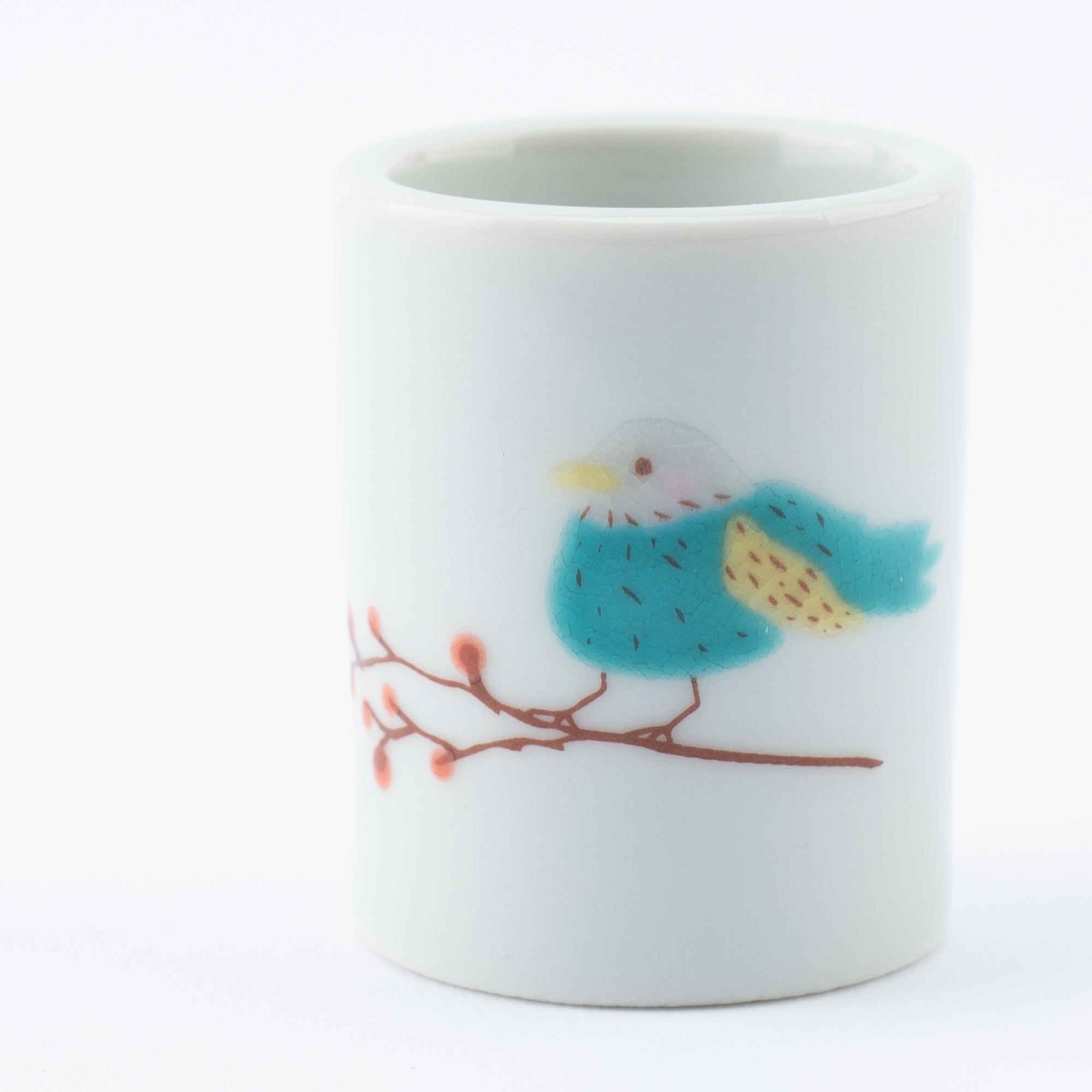 Bird on Branch Toothbrush Stand