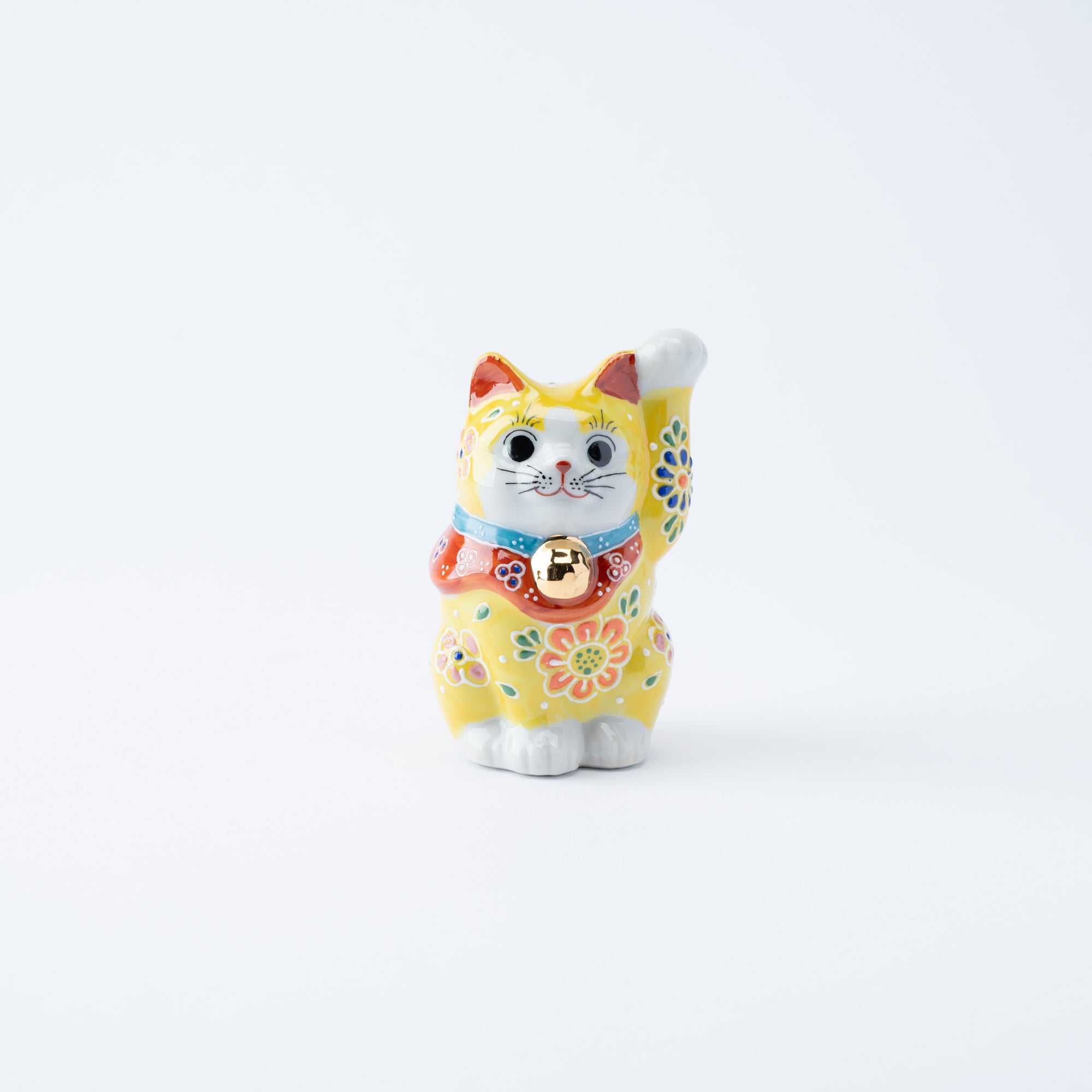 3.3号招き猫 黄盛 - JAPAN KUTANI SHOP