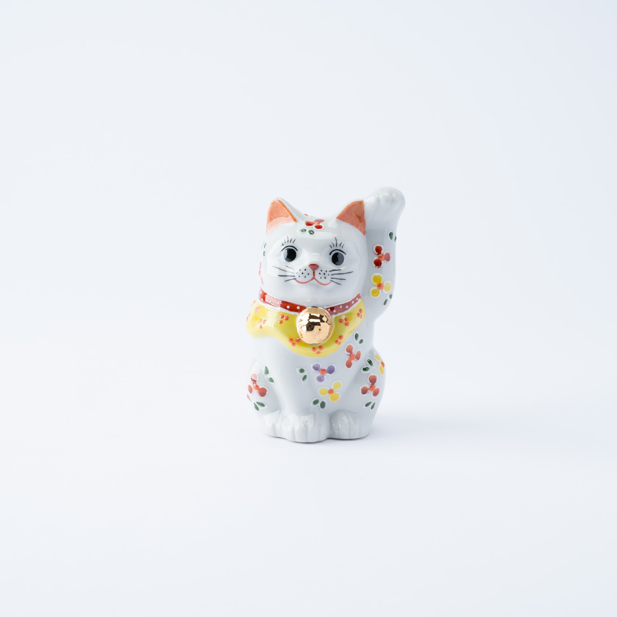 3.3号招き猫　3.3号招き猫 小花 - JAPAN KUTANI SHOP