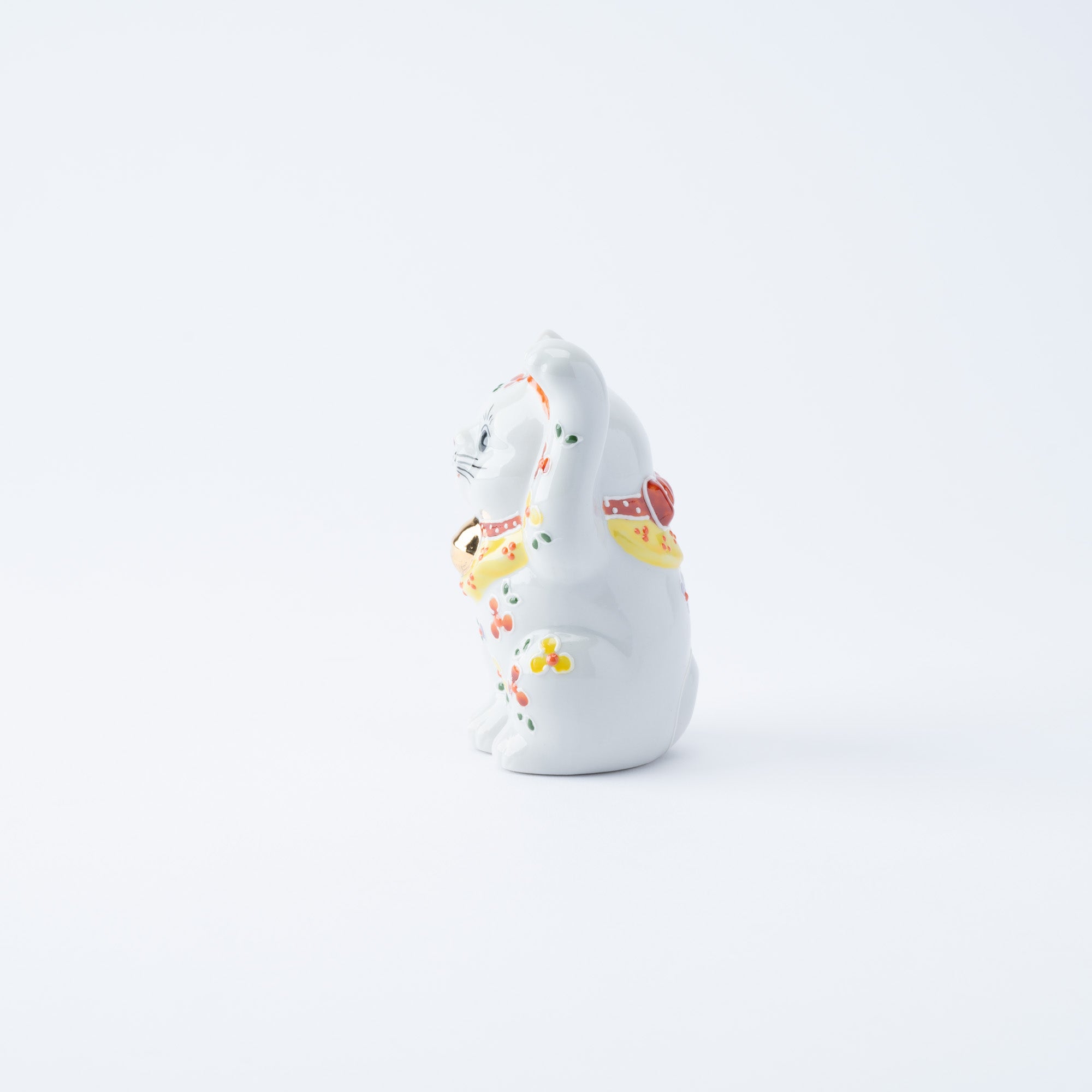 3.3号招き猫　3.3号招き猫 小花 - JAPAN KUTANI SHOP