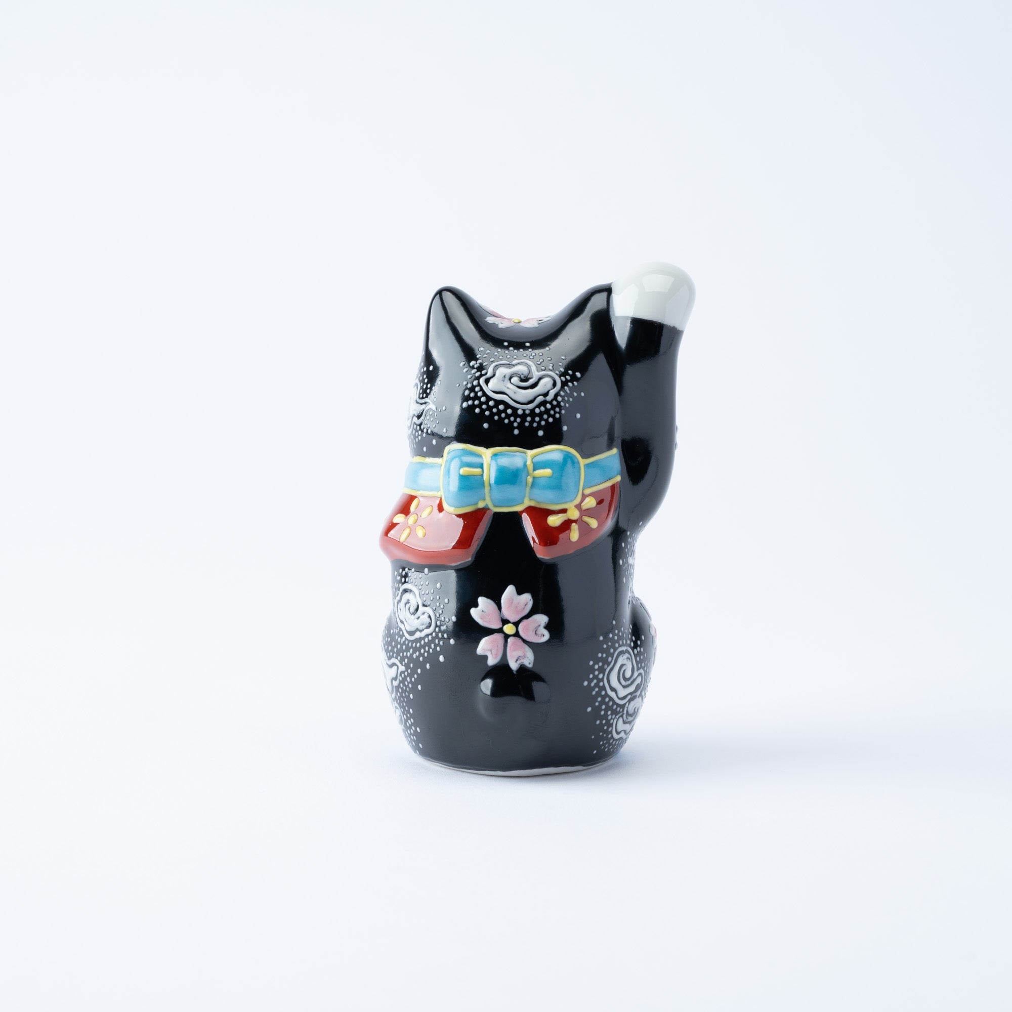 4号招き猫 白富士 赤富士 - JAPAN KUTANI SHOP
