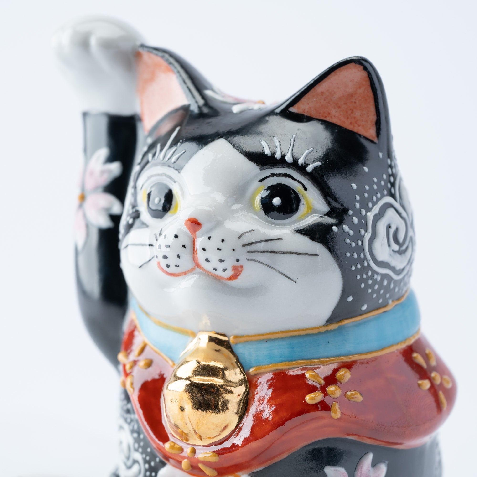 4号招き猫 白富士 赤富士 - JAPAN KUTANI SHOP