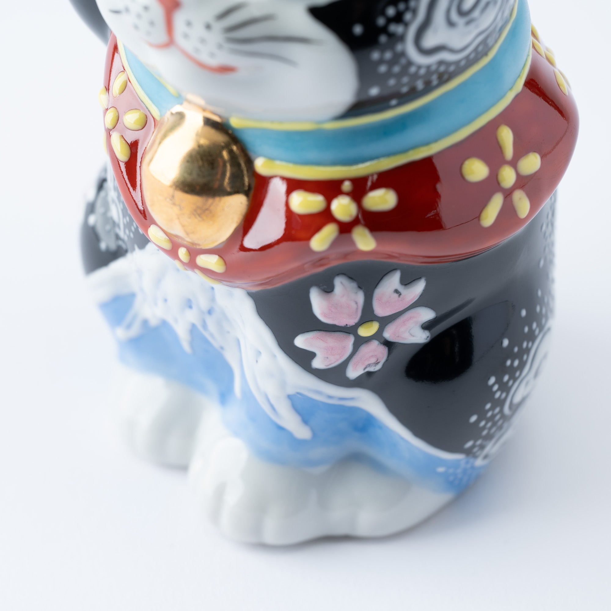 4号招き猫 白富士 赤富士 - JAPAN KUTANI SHOP