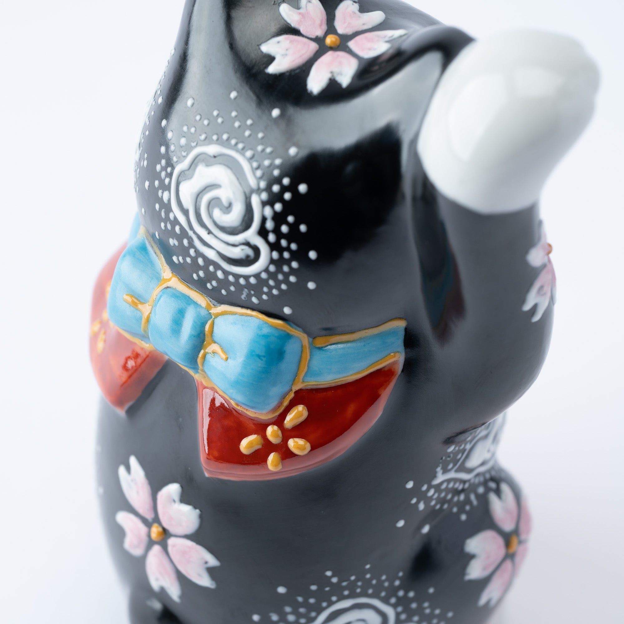 4号招き猫 白富士 赤富士 - JAPAN KUTANI SHOP