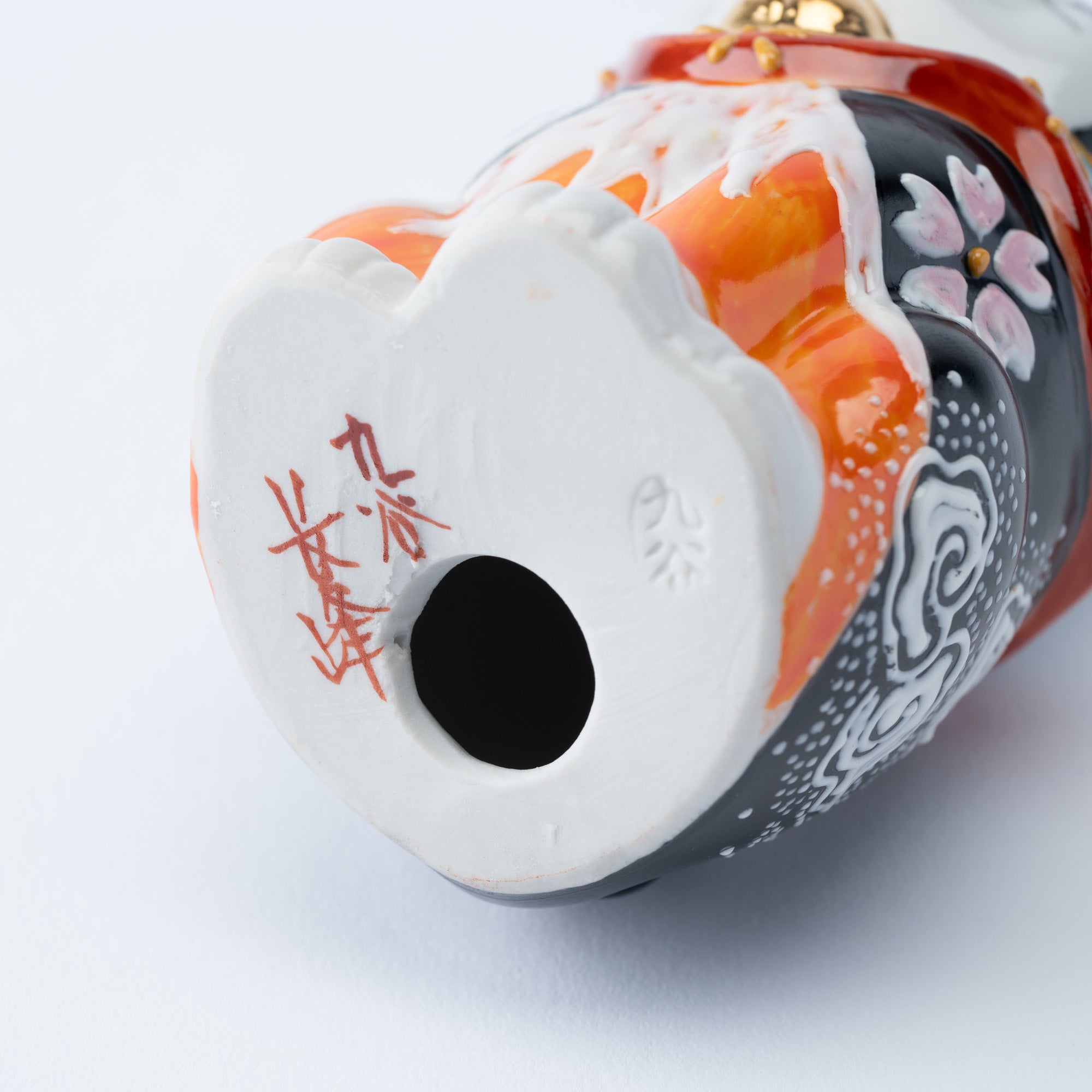 4号招き猫 白富士 赤富士 - JAPAN KUTANI SHOP
