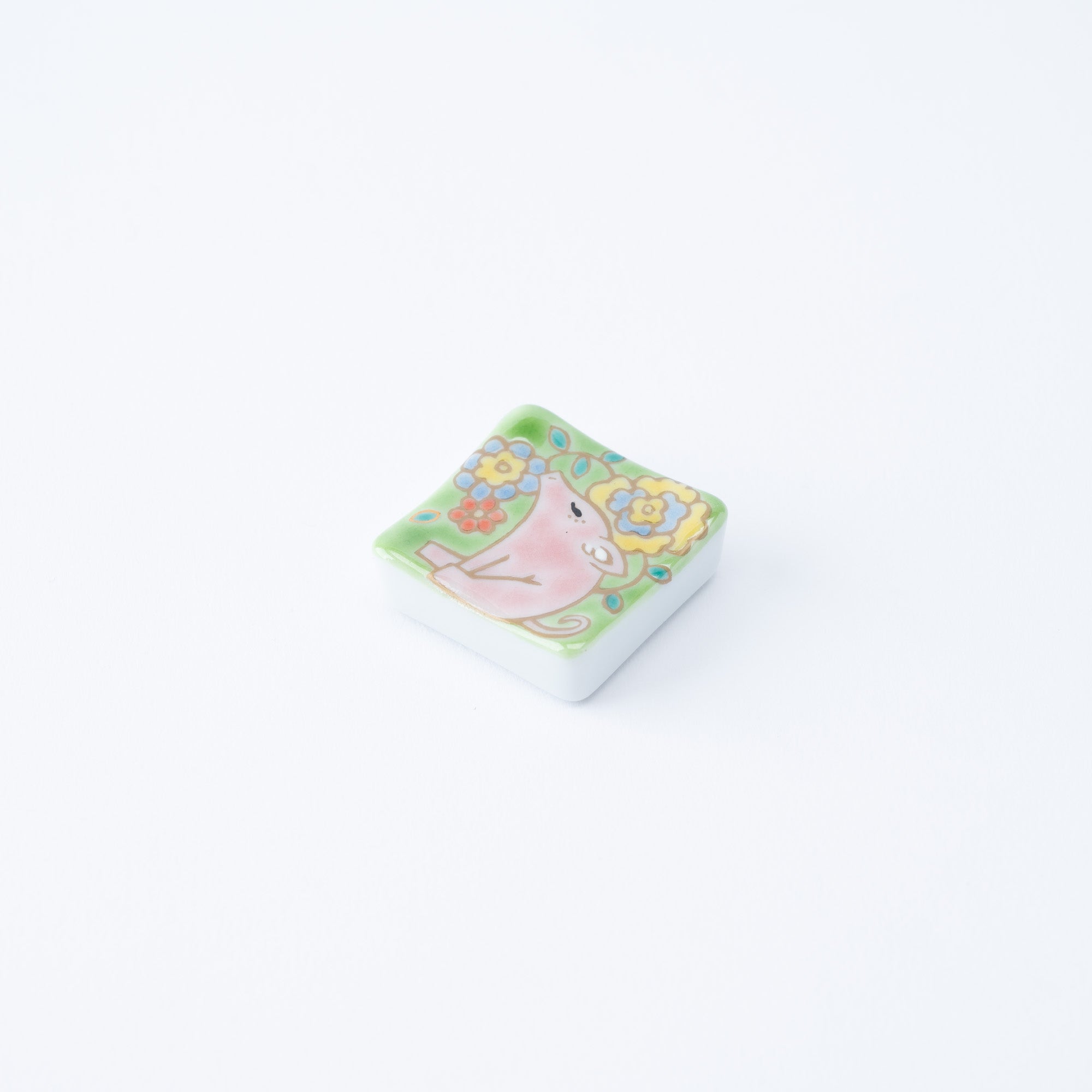 花きらり 四角箸置 - JAPAN KUTANI SHOP