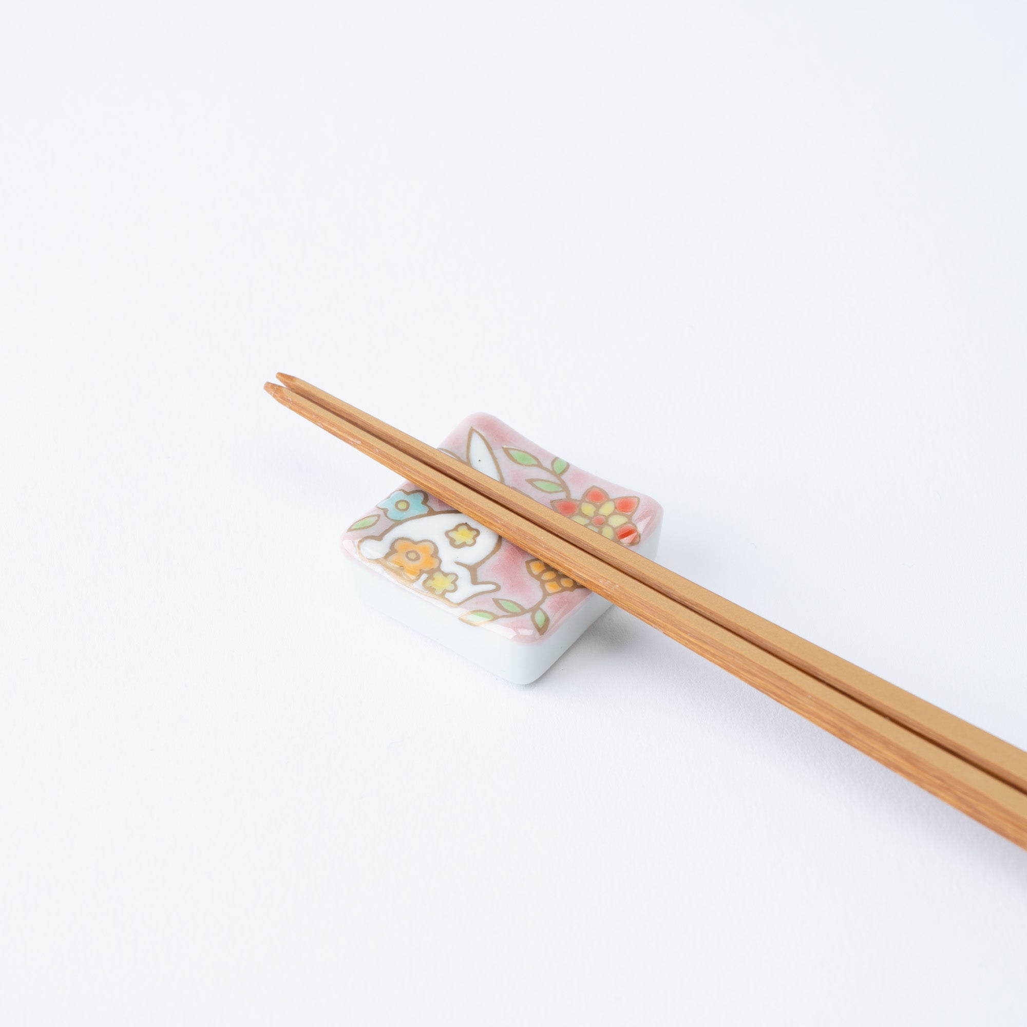 花きらり 四角箸置 - JAPAN KUTANI SHOP
