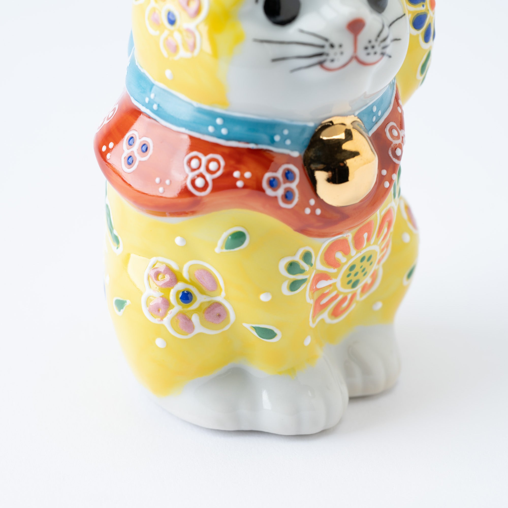 3.3号招き猫 黄盛 - JAPAN KUTANI SHOP