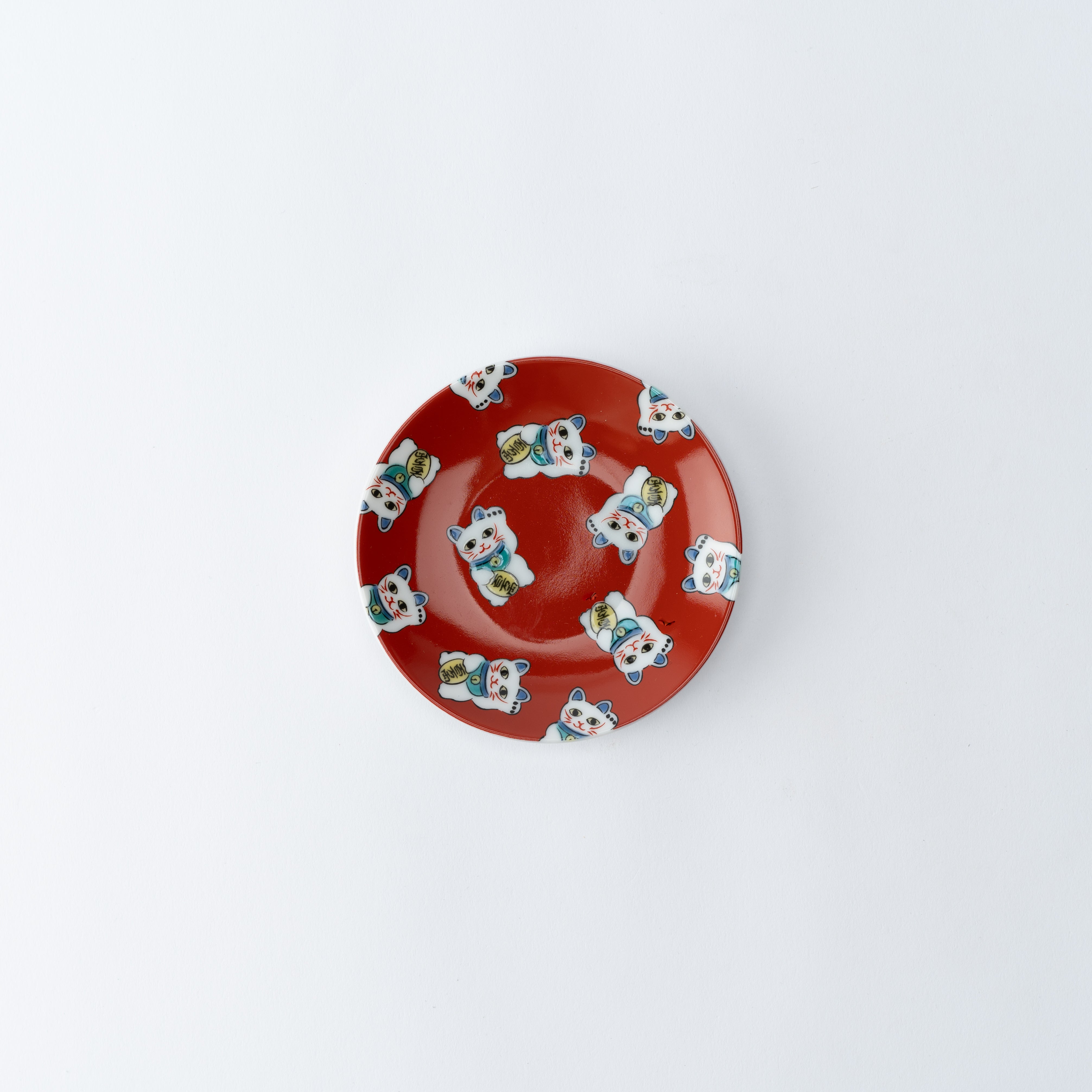 Auspicious Art Sauce Plate - JAPAN KUTANI SHOP