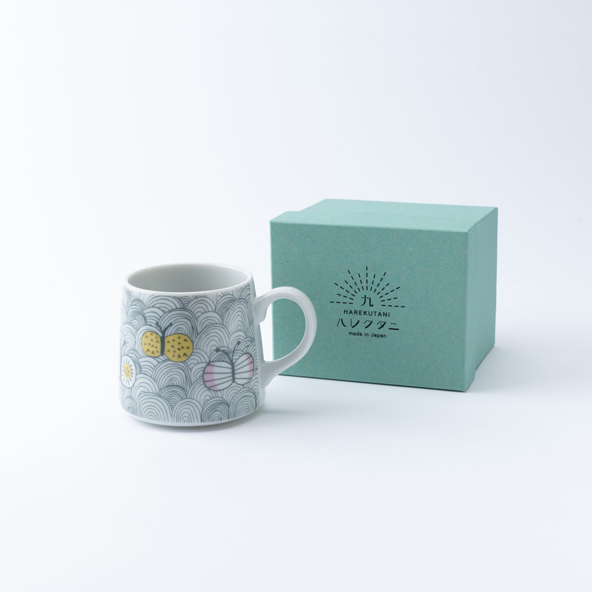 Flying Friends Mug - JAPAN KUTANI SHOP