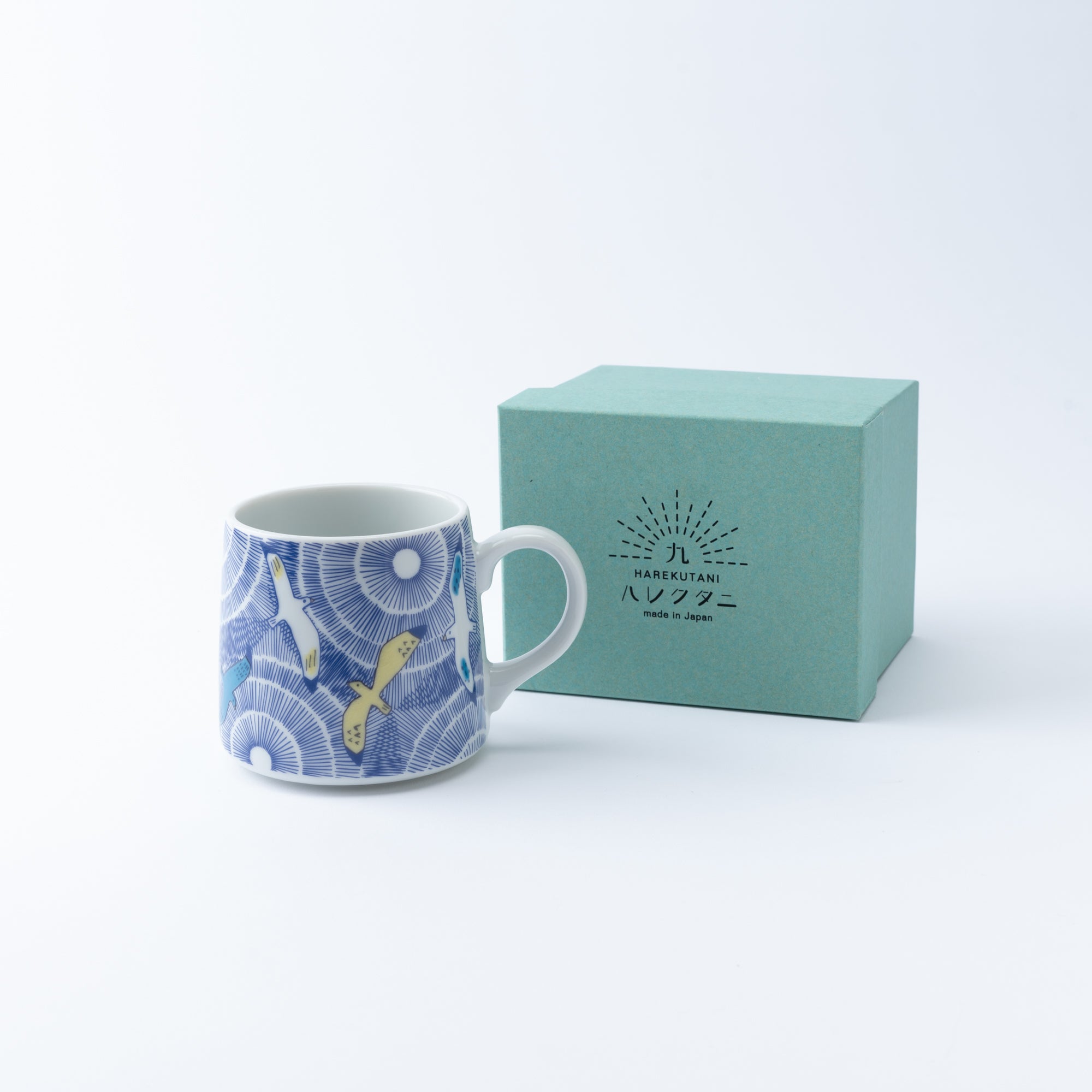 Flying Friends Mug - JAPAN KUTANI SHOP