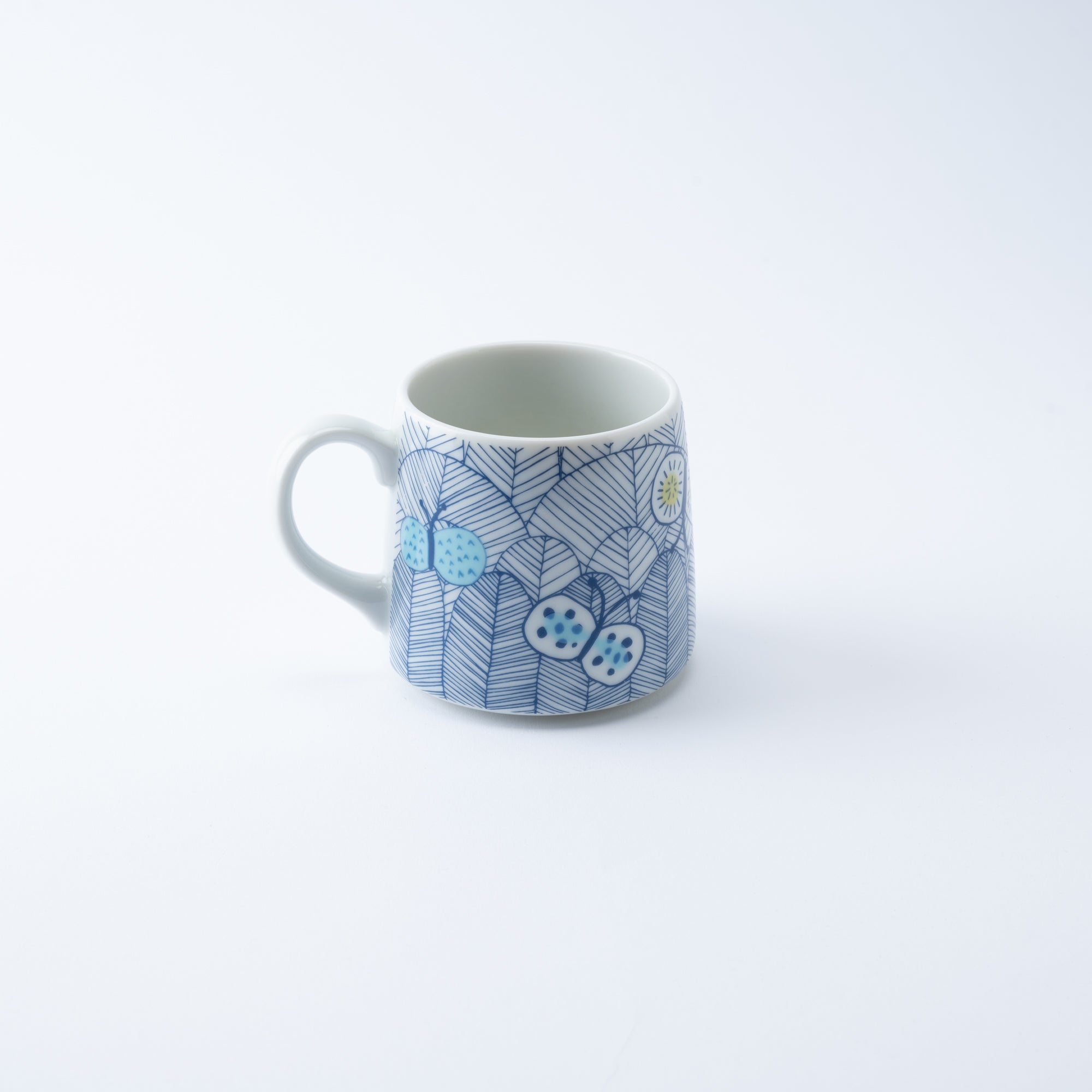 Flying Friends Mug - JAPAN KUTANI SHOP