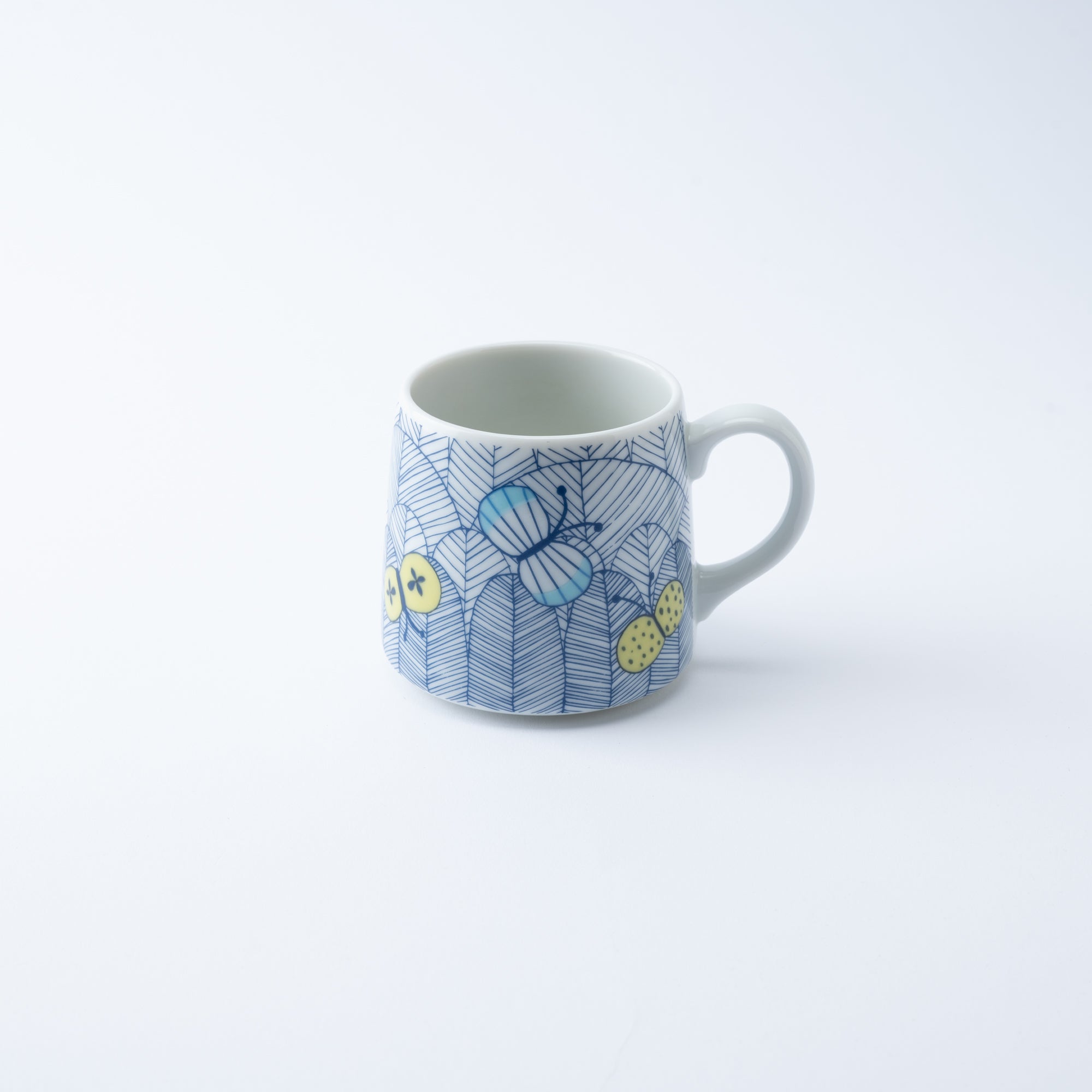 Flying Friends Mug - JAPAN KUTANI SHOP