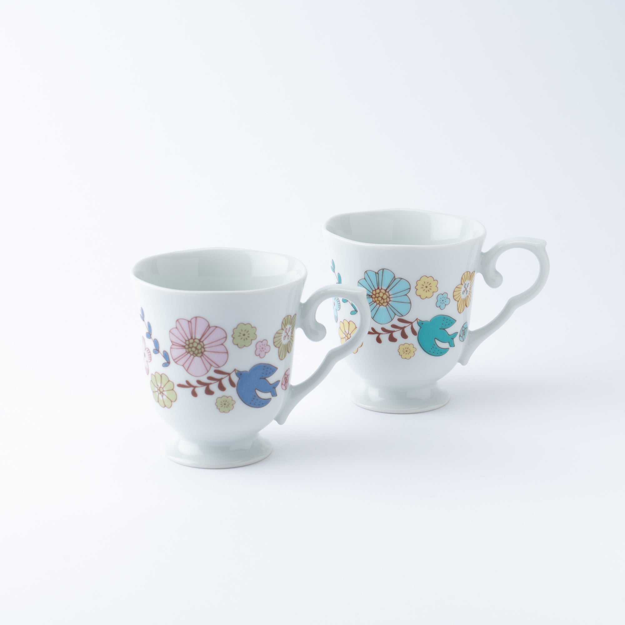 Bird and  Blooms Mug