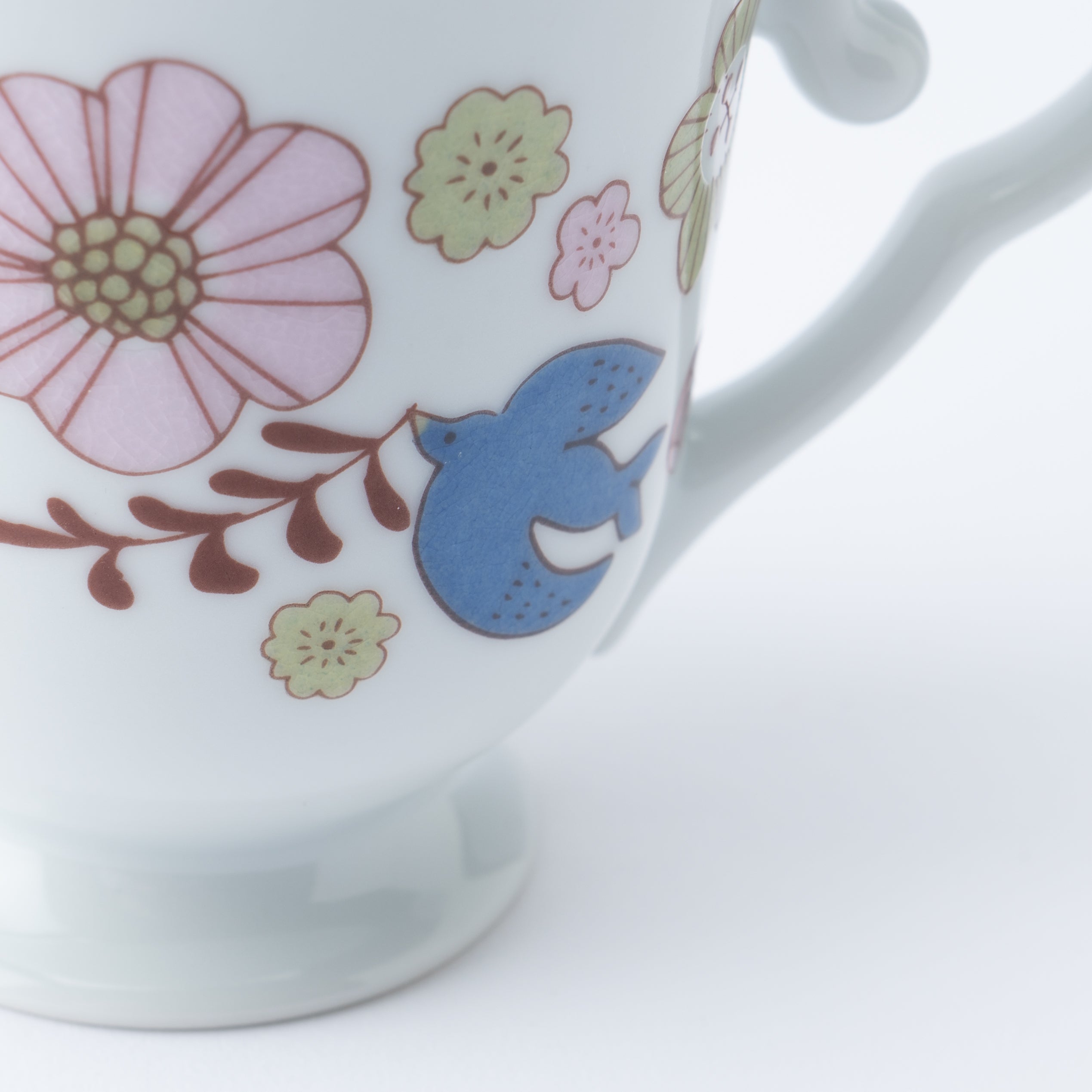 Bird and  Blooms Mug