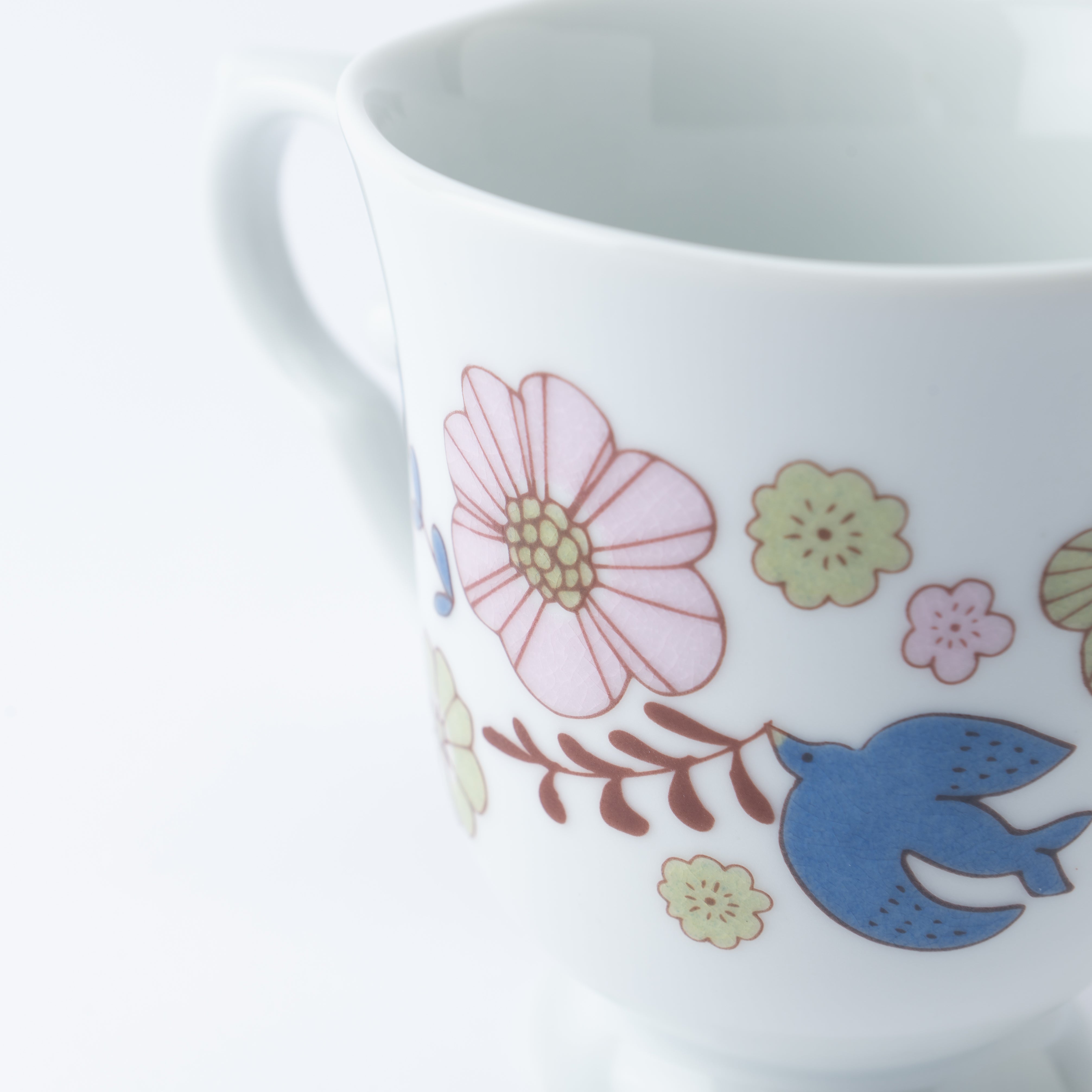 Bird and  Blooms Mug
