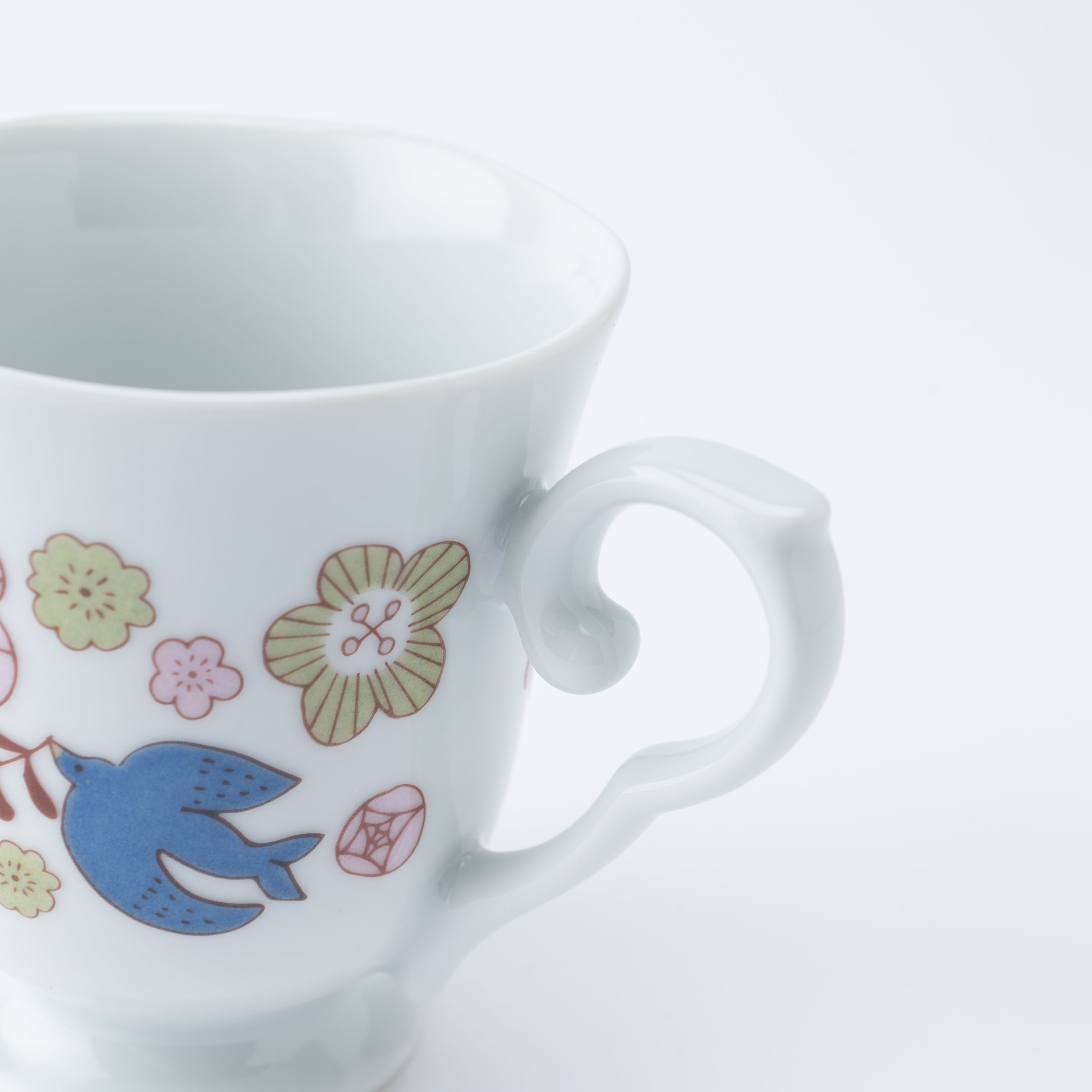 Bird and  Blooms Mug