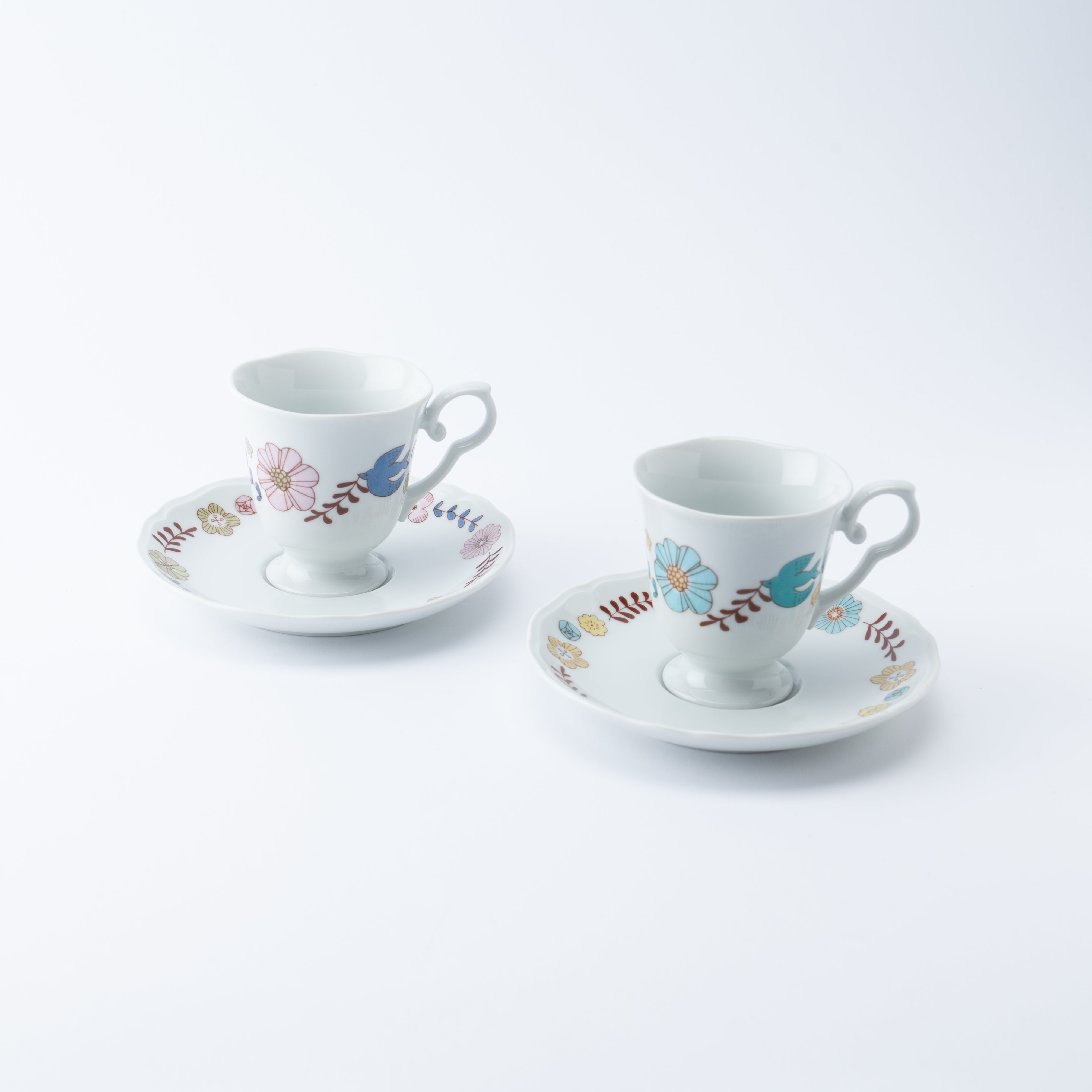 Bird and Blooms Cup & Saucer