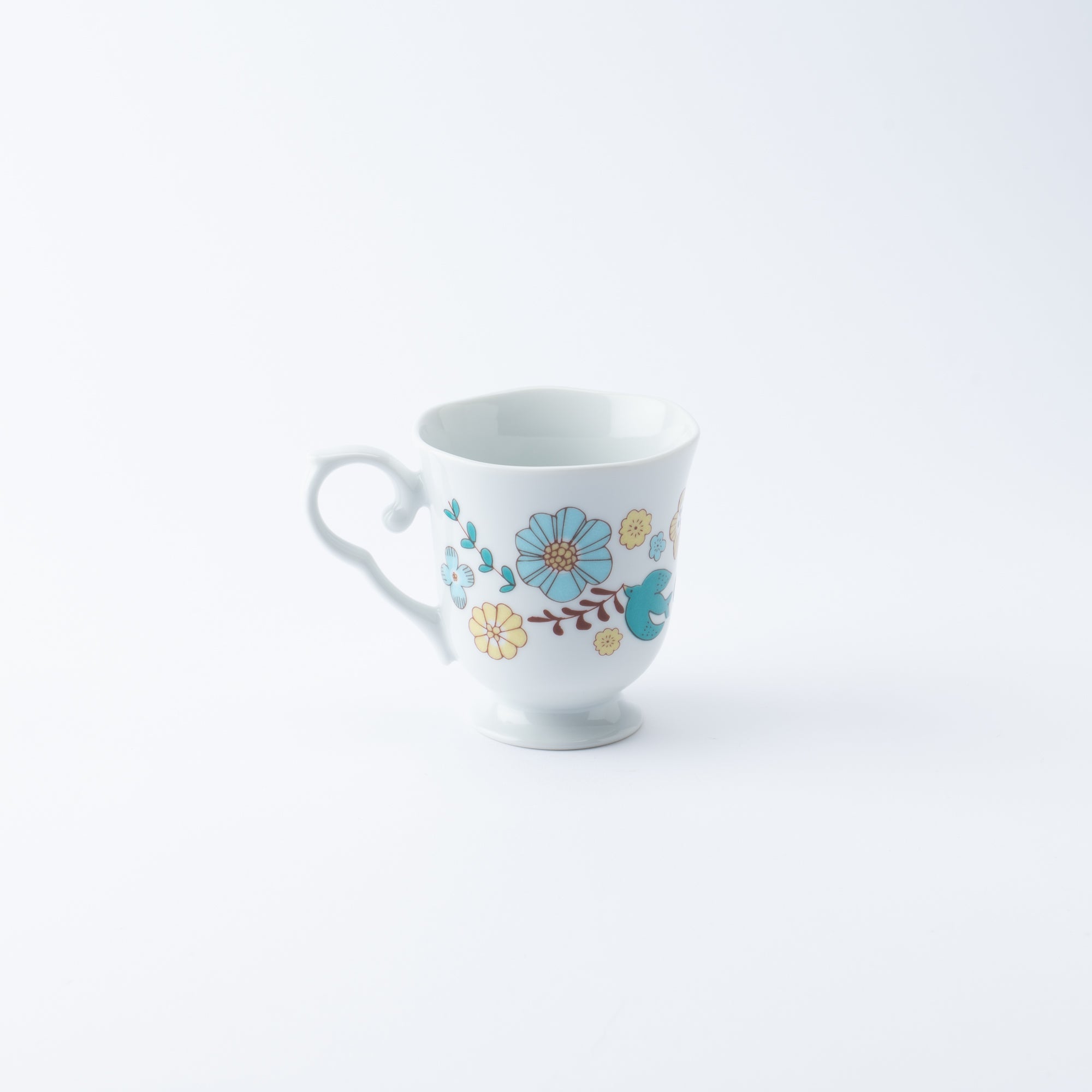Bird and  Blooms Mug