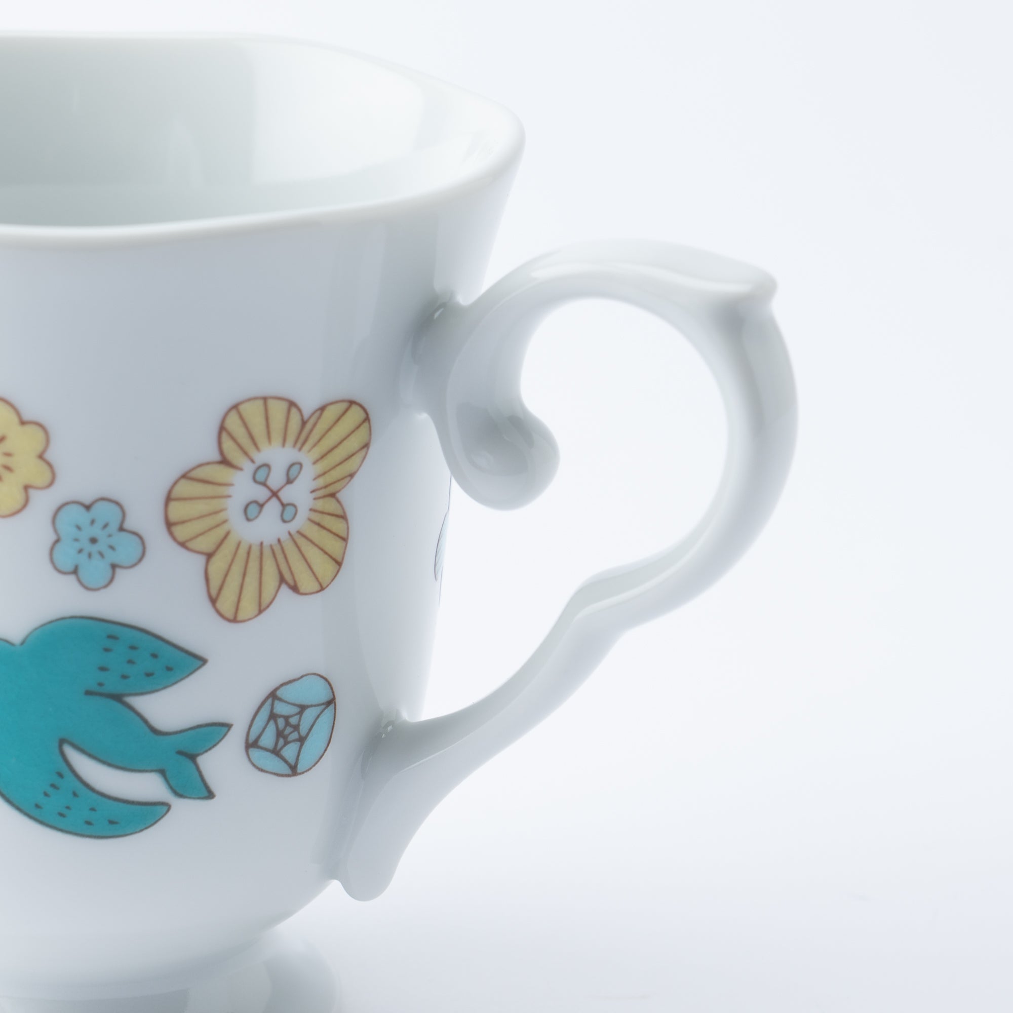 Bird and  Blooms Mug