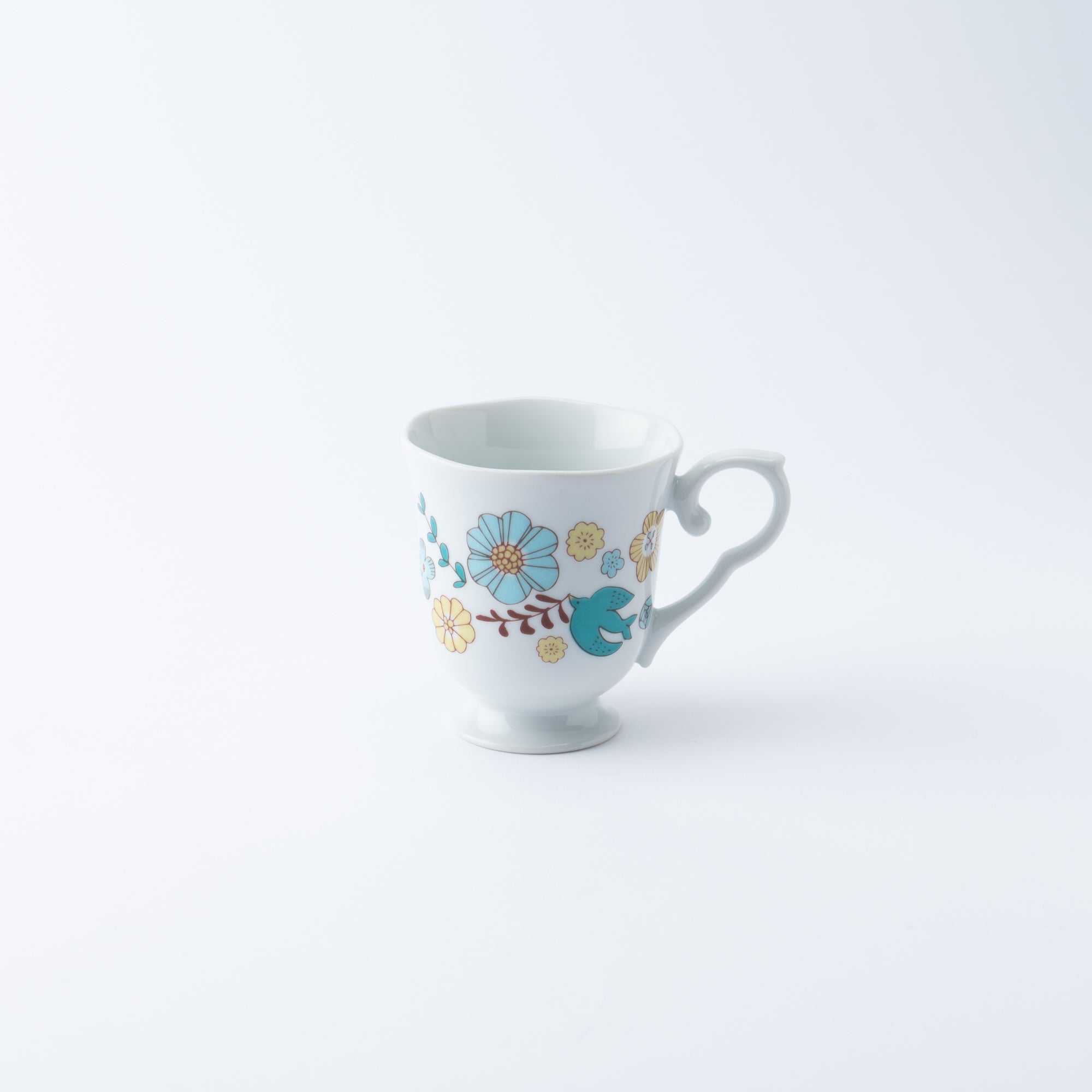 Bird and  Blooms Mug