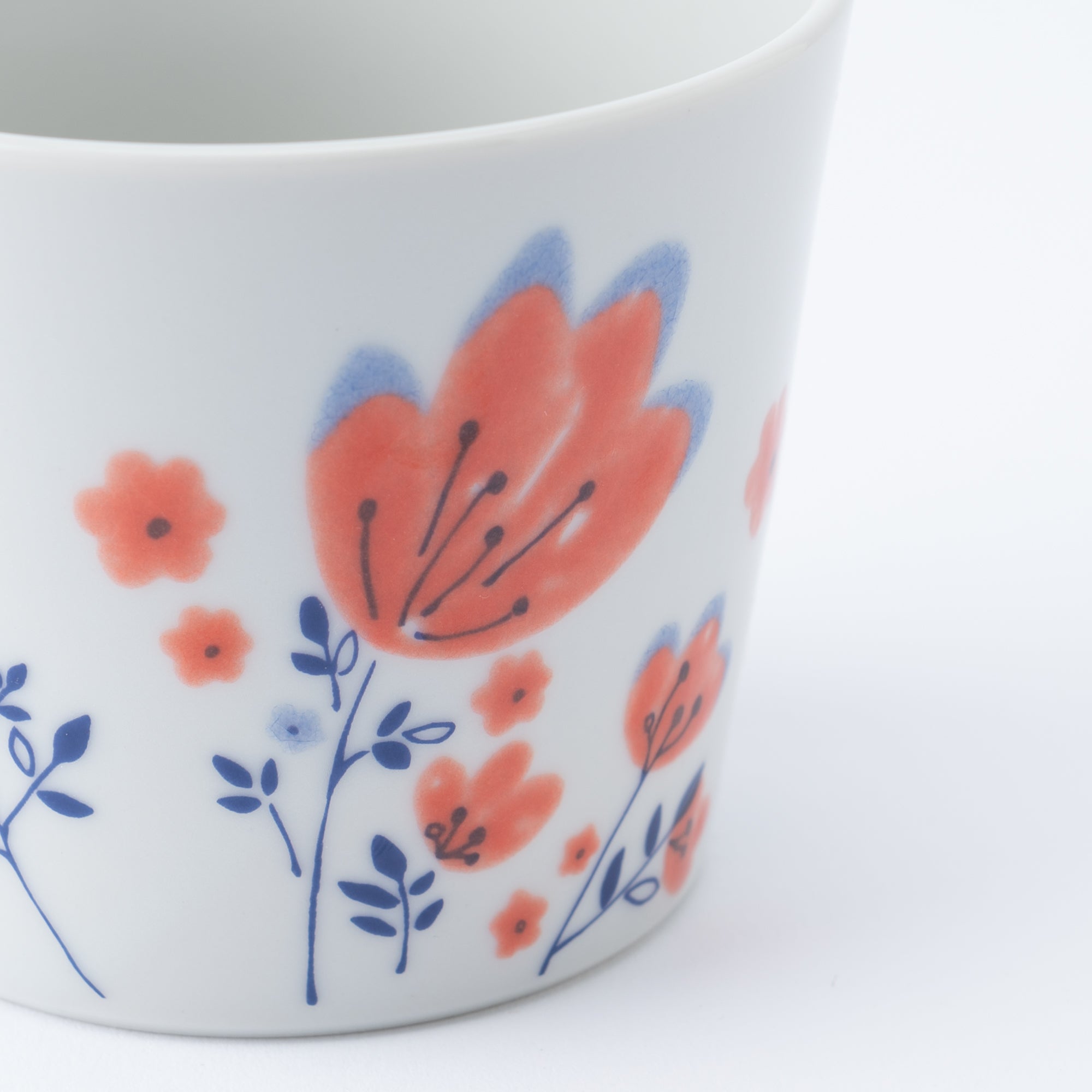 Spring Flowers Japanese Teacup