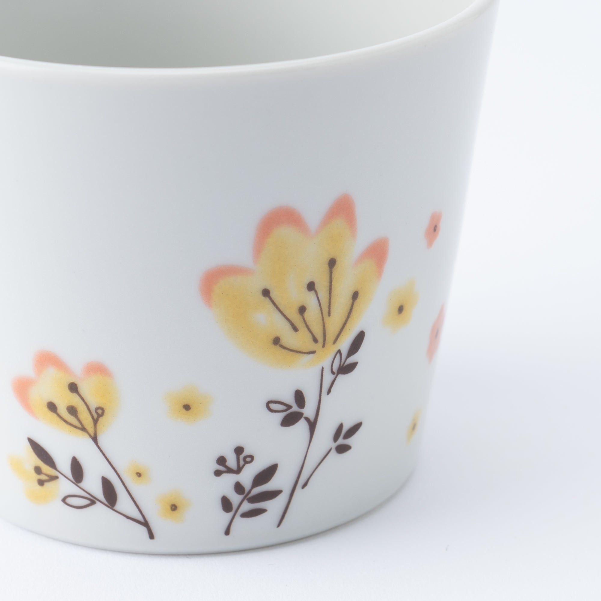 Spring Flowers Japanese Teacup
