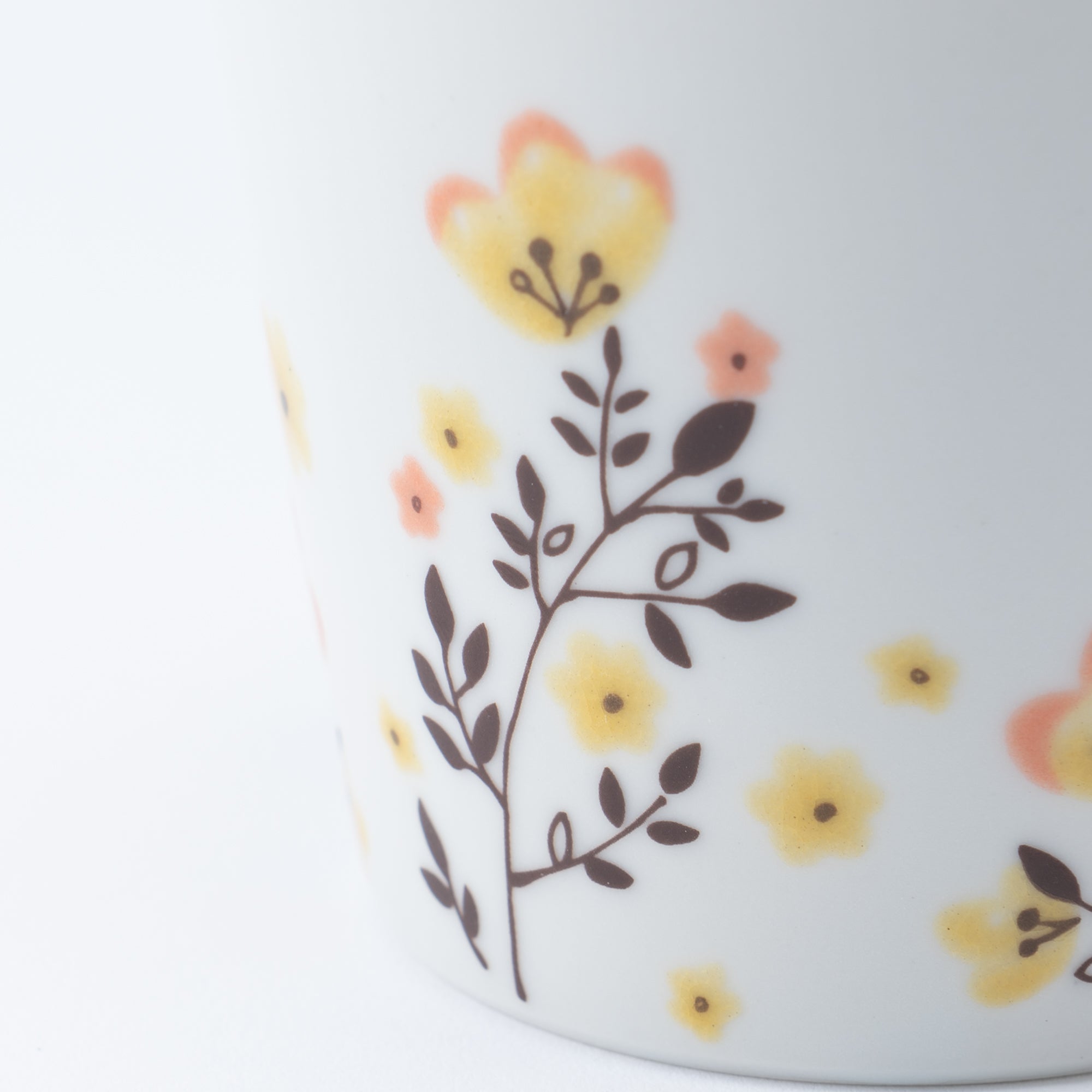 Spring Flowers Japanese Teacup
