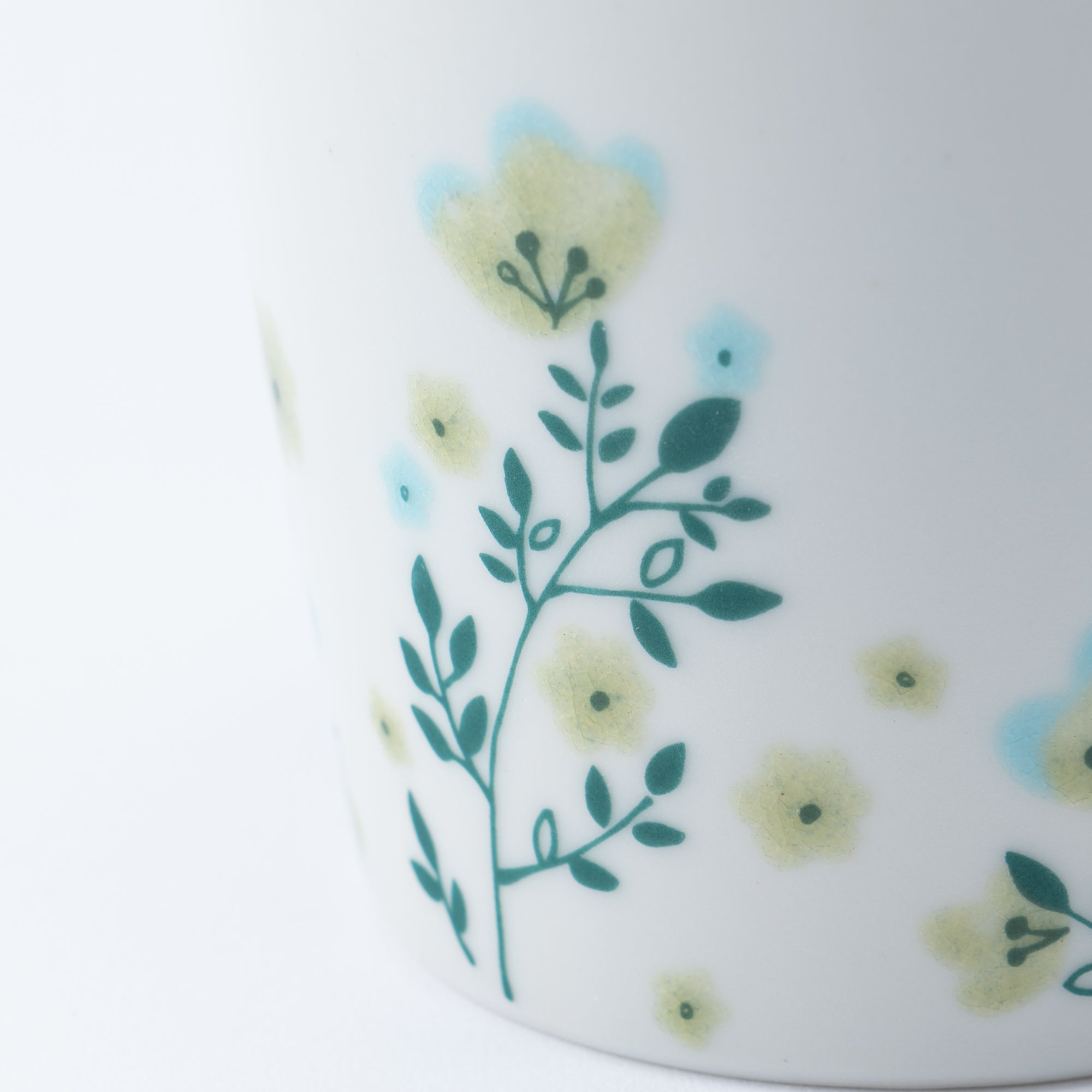 Spring Flowers Japanese Teacup