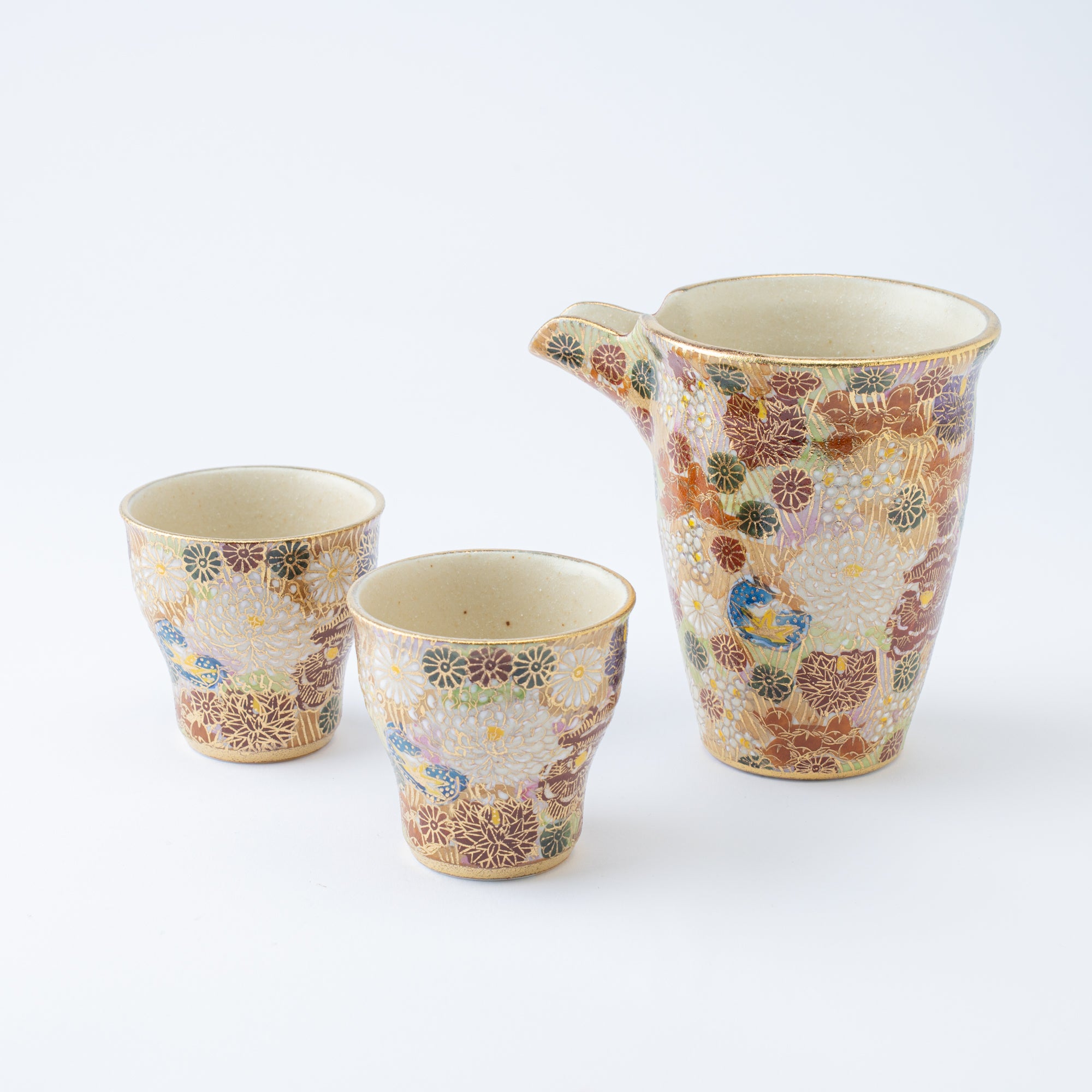 Hanazume Katakuchi Sake Set - JAPAN KUTANI SHOP