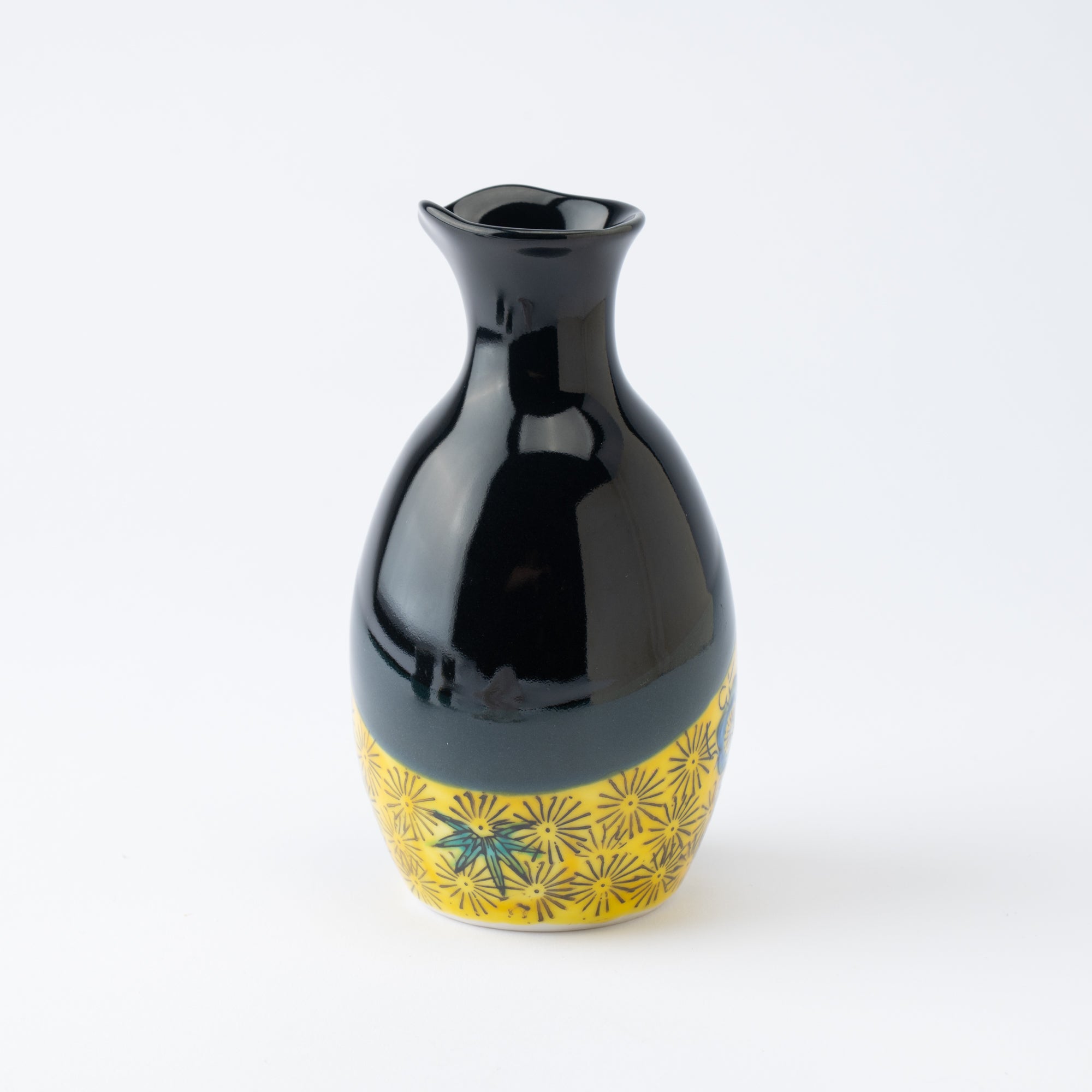 Pine, Bamboo, and Plum Sake Set with Tray