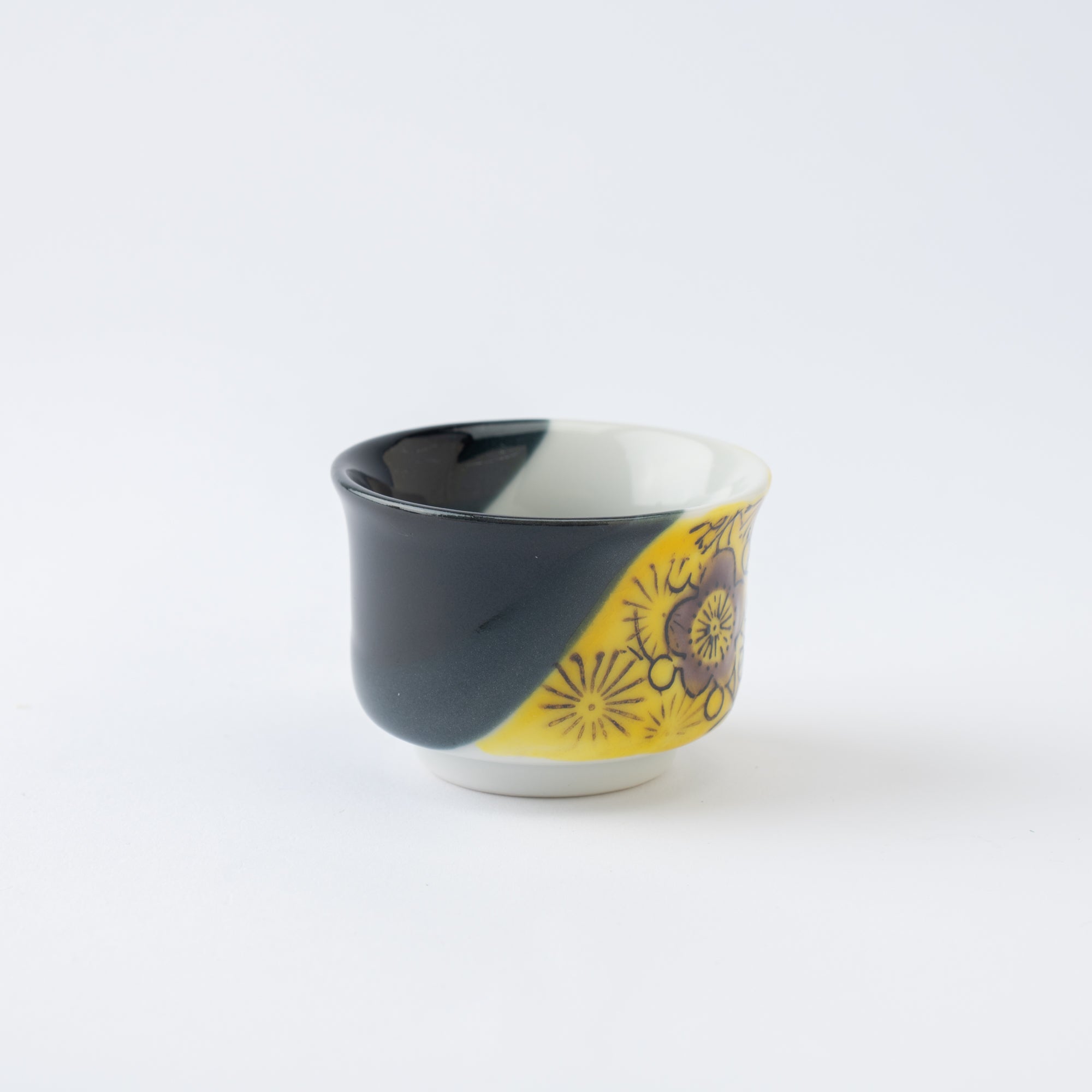 Pine, Bamboo, and Plum Sake Set with Tray