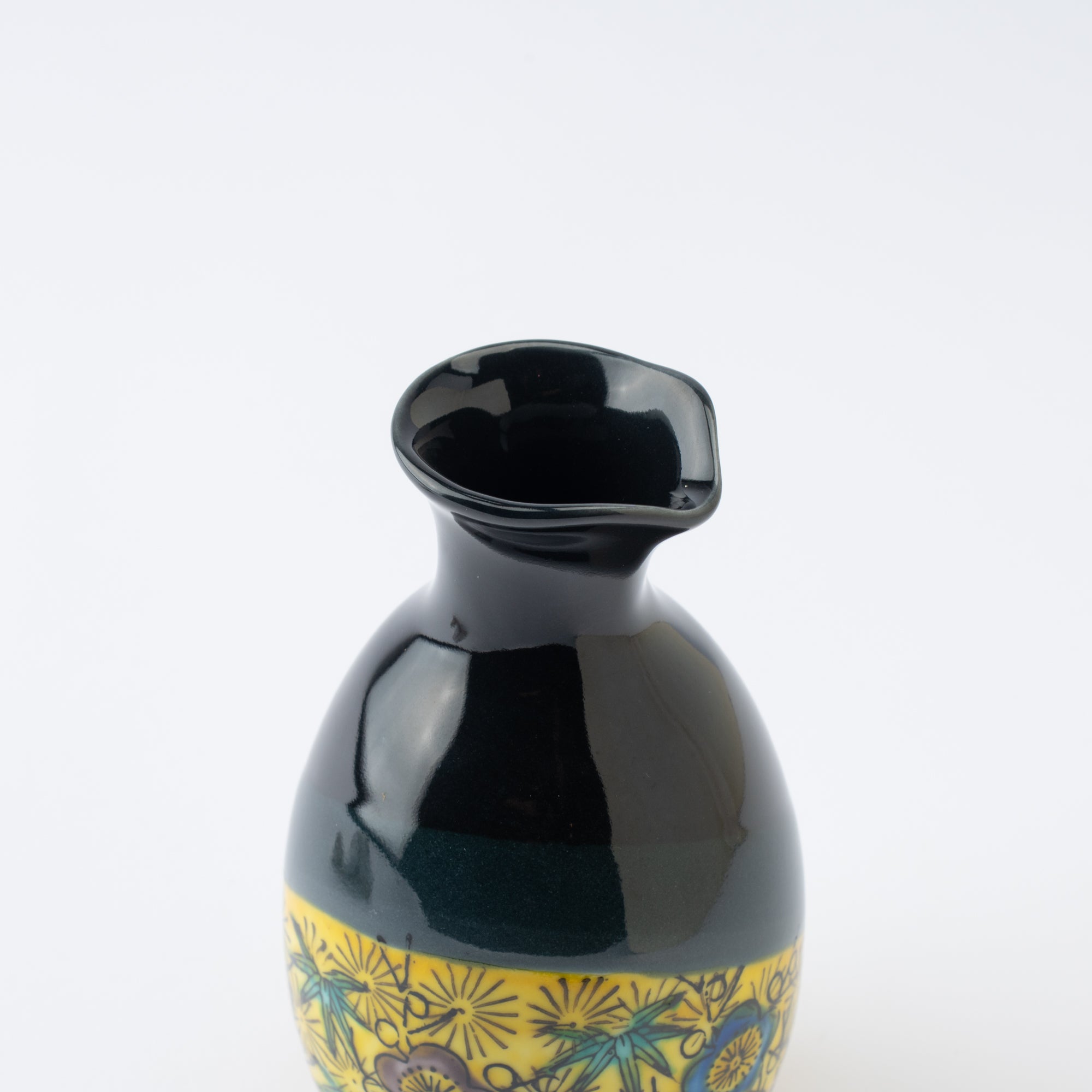 Pine, Bamboo, and Plum Sake Set with Tray