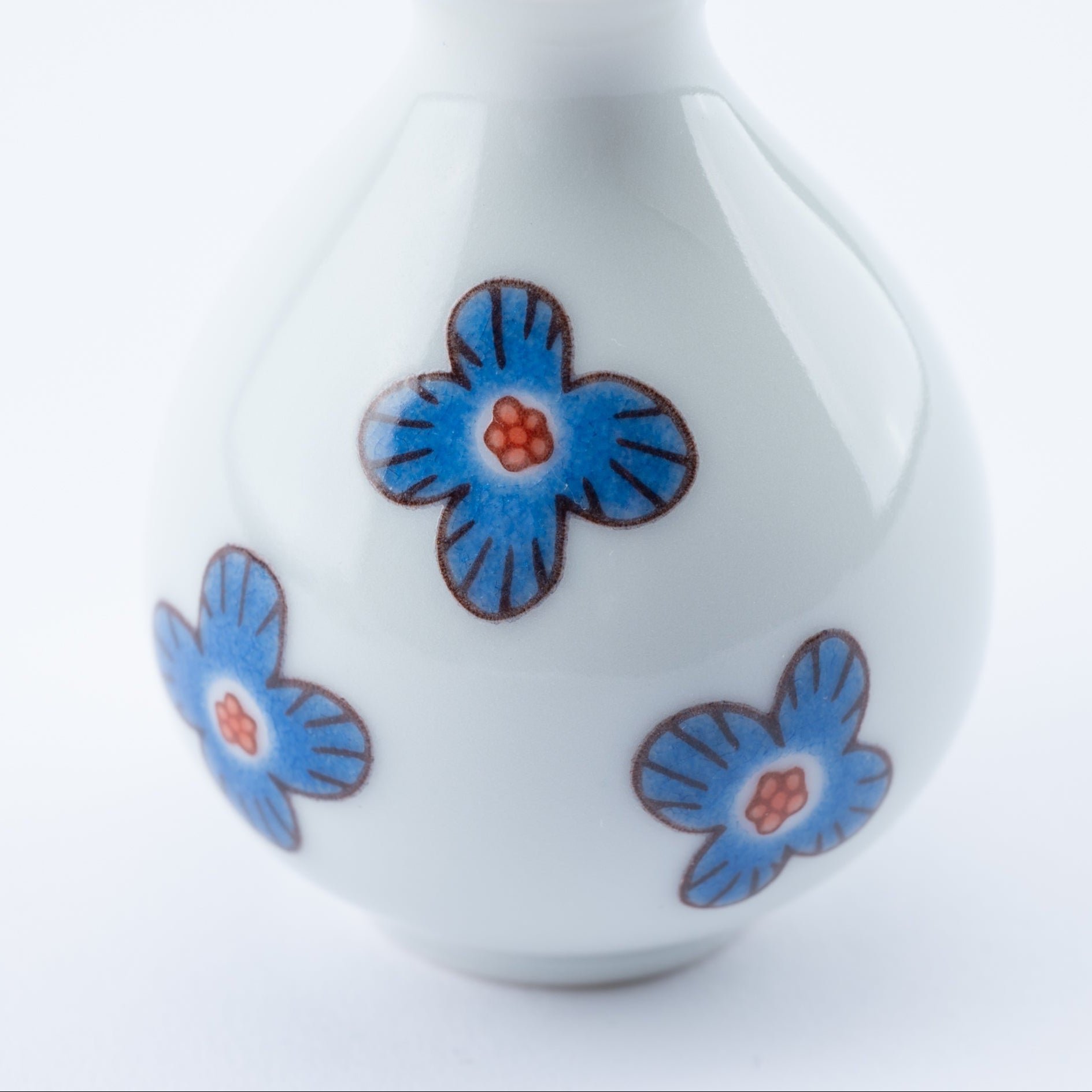 Playful Pattern Single Flower Vase