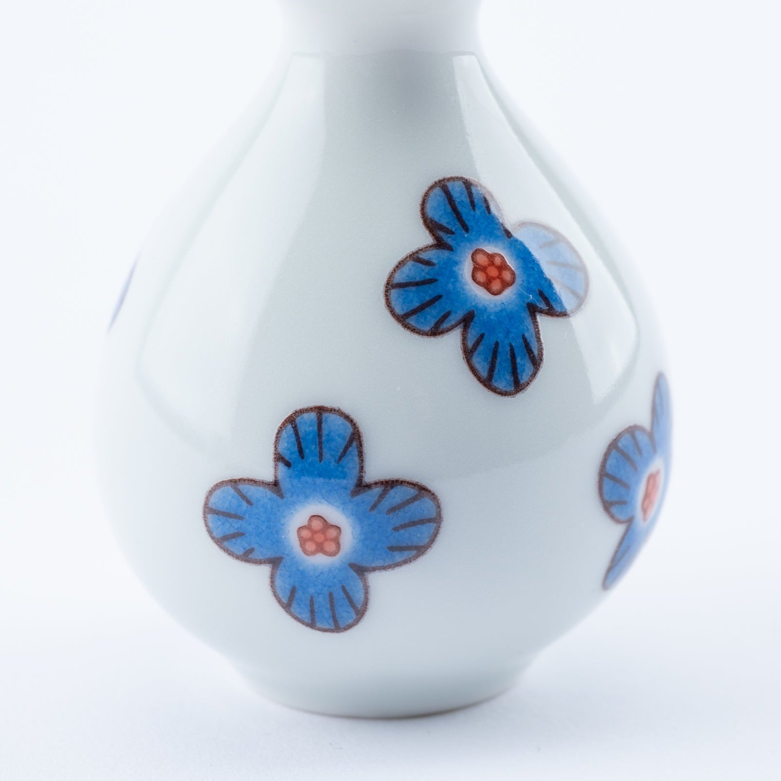 Playful Pattern Single Flower Vase
