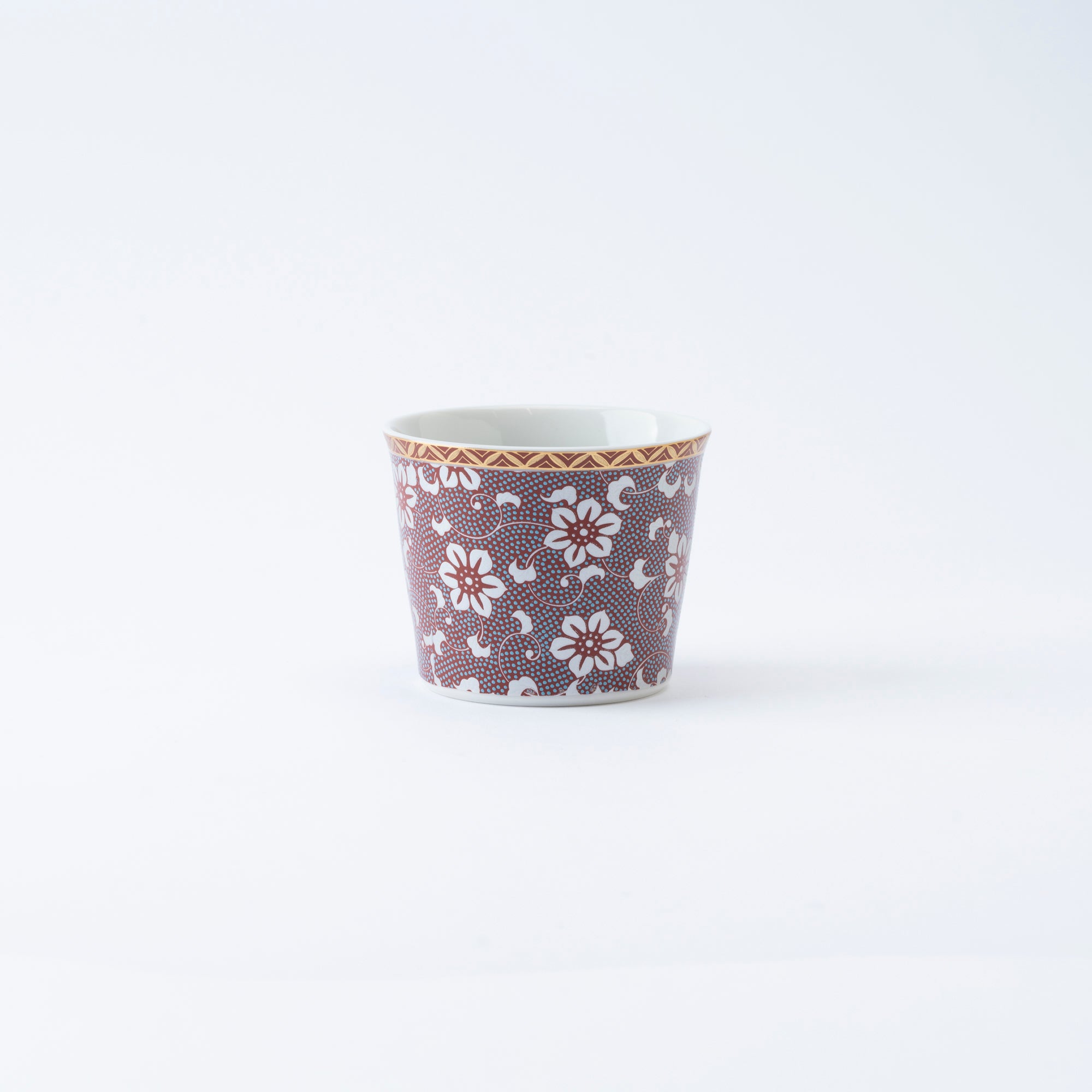 Clematis Chibu Soba Choko Cup - JAPAN KUTANI SHOP
