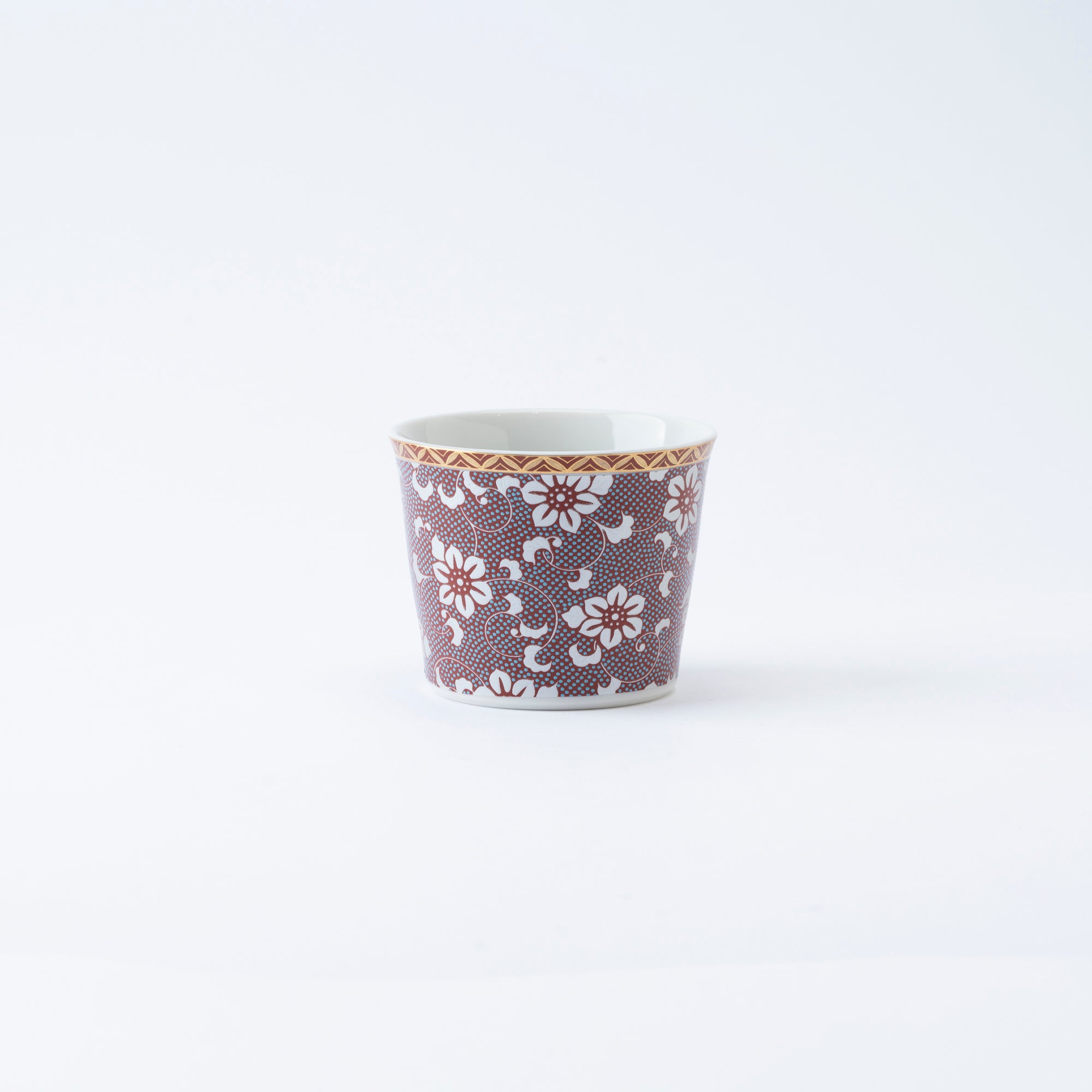 Clematis Chibu Soba Choko Cup - JAPAN KUTANI SHOP