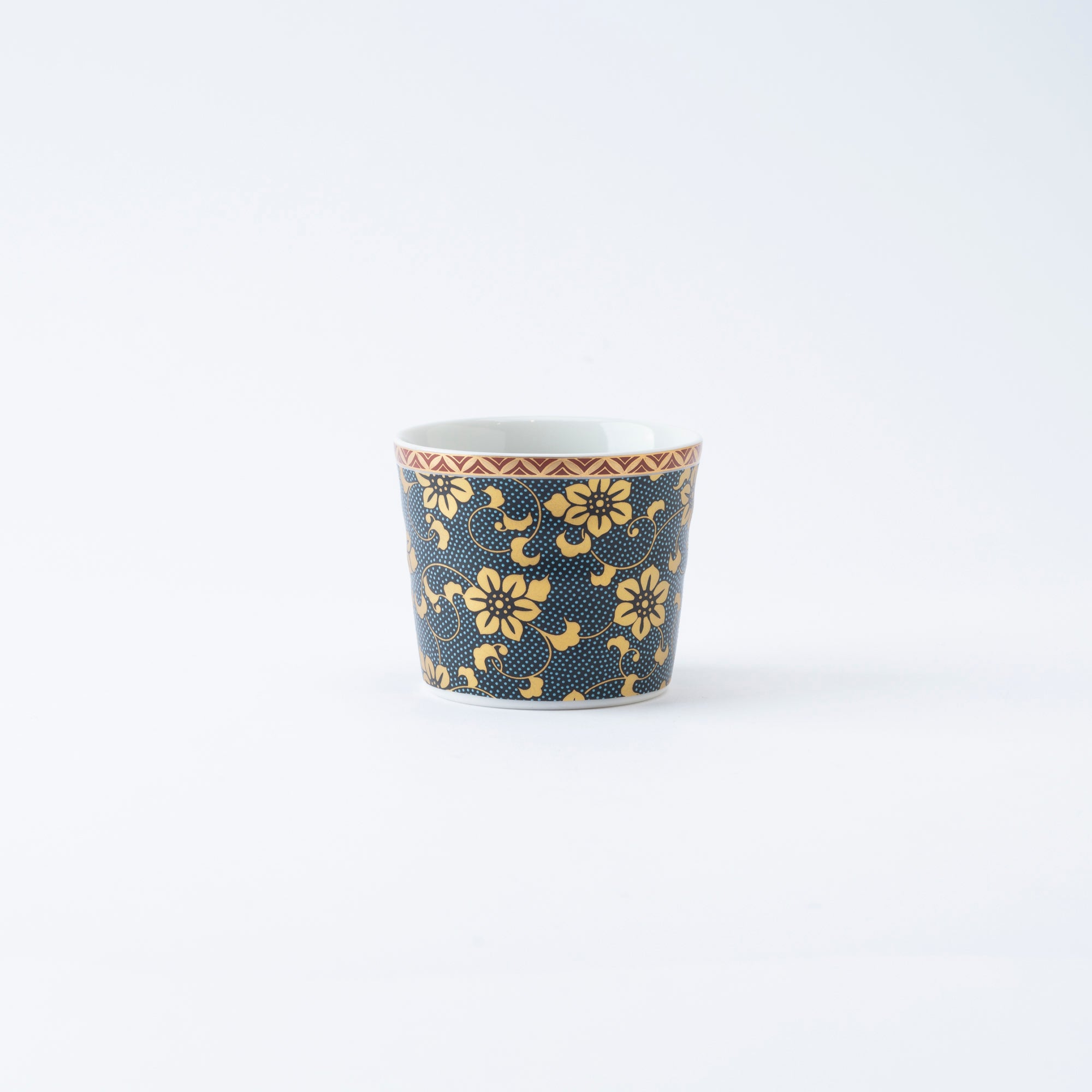 Clematis Chibu Soba Choko Cup - JAPAN KUTANI SHOP